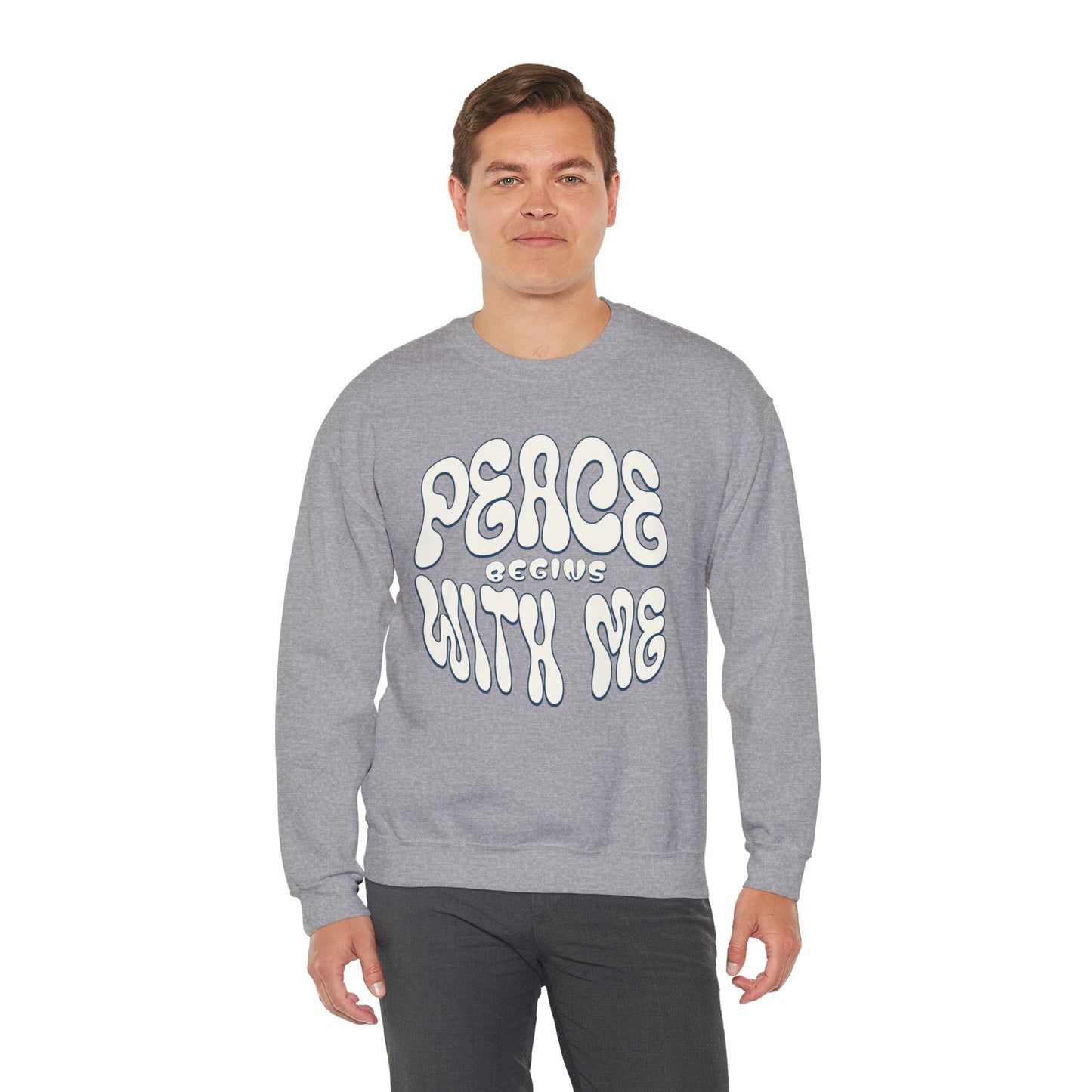 Peace Begins with Me Sweatshirt