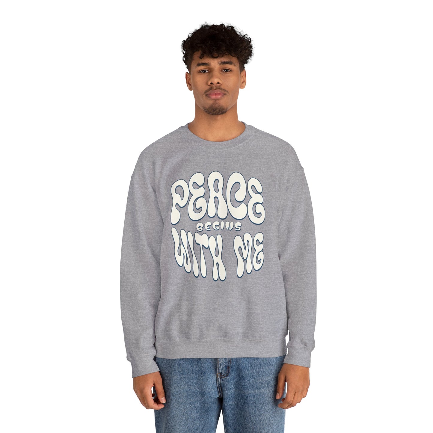 Peace Begins with Me Sweatshirt