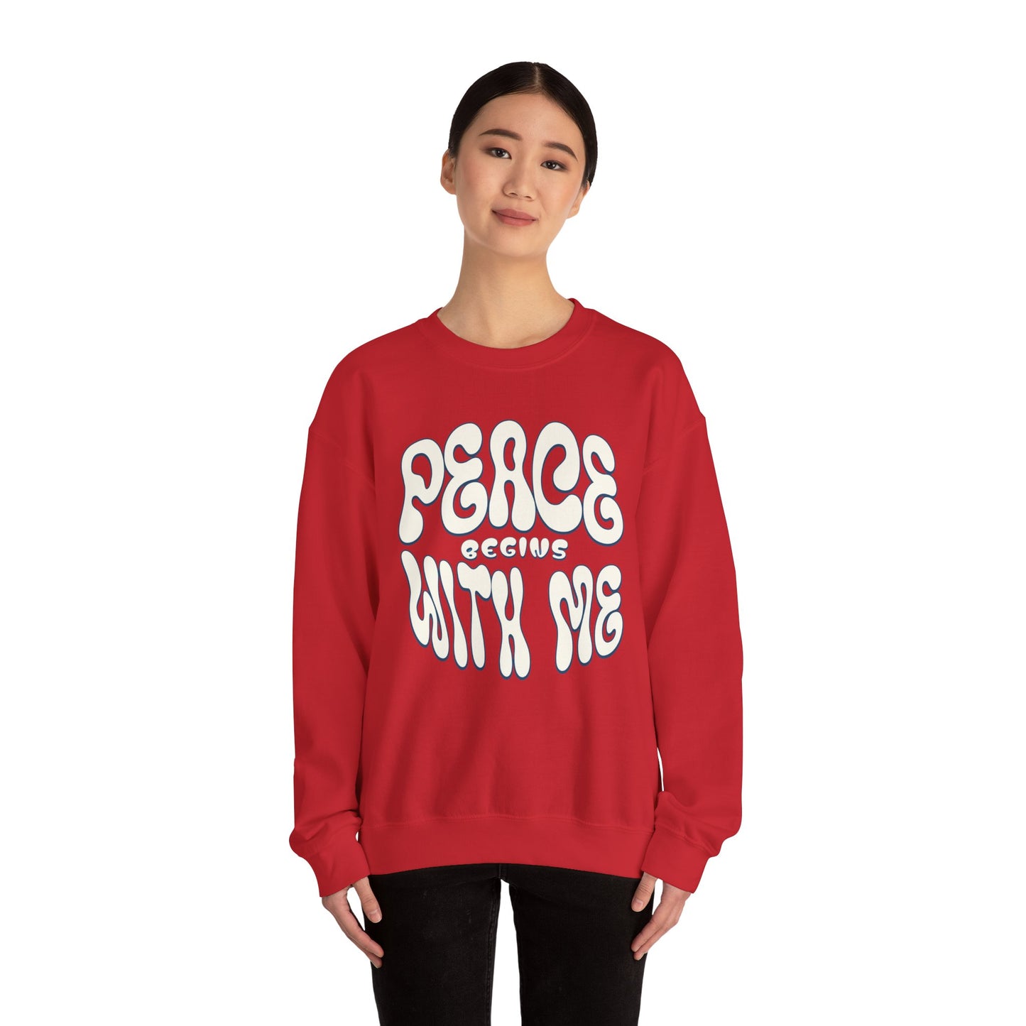 Peace Begins with Me Sweatshirt