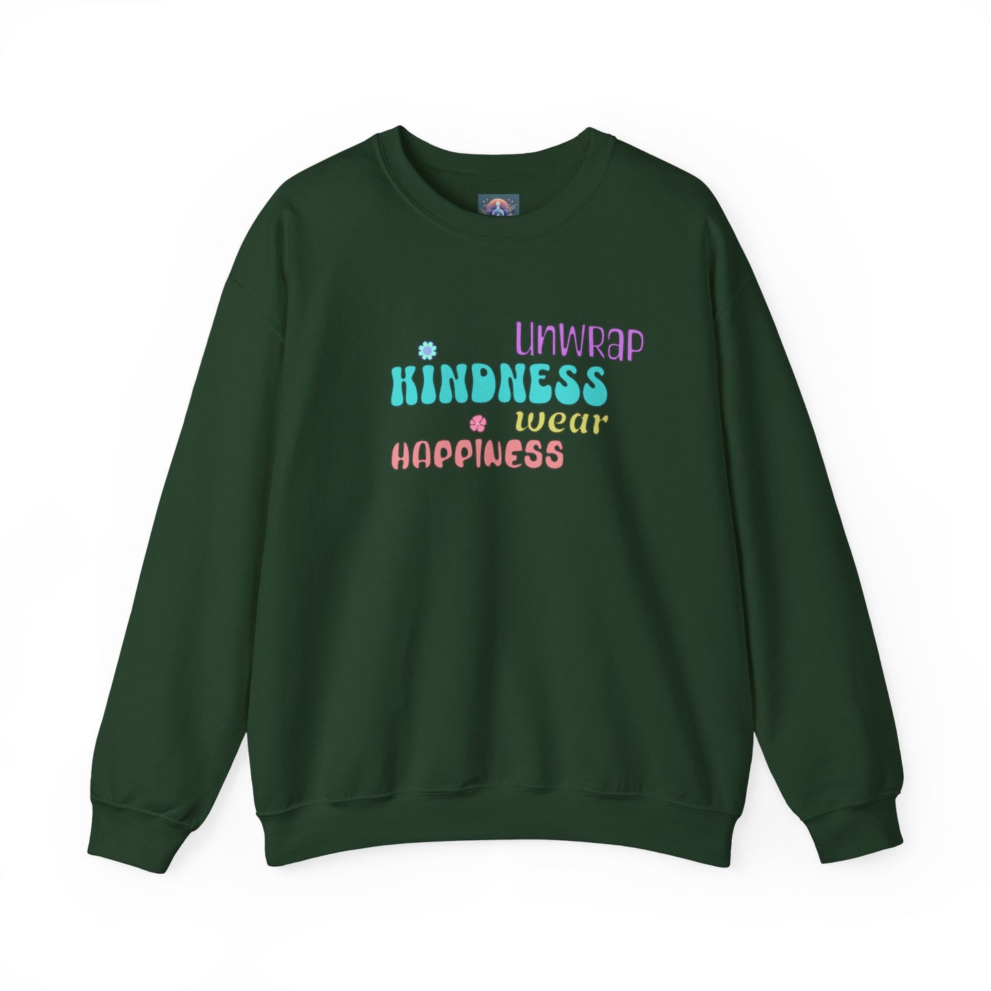 π Unwrap Kindness, Wear Happiness π Cozy Unisex Crewneck Sweatshirt
