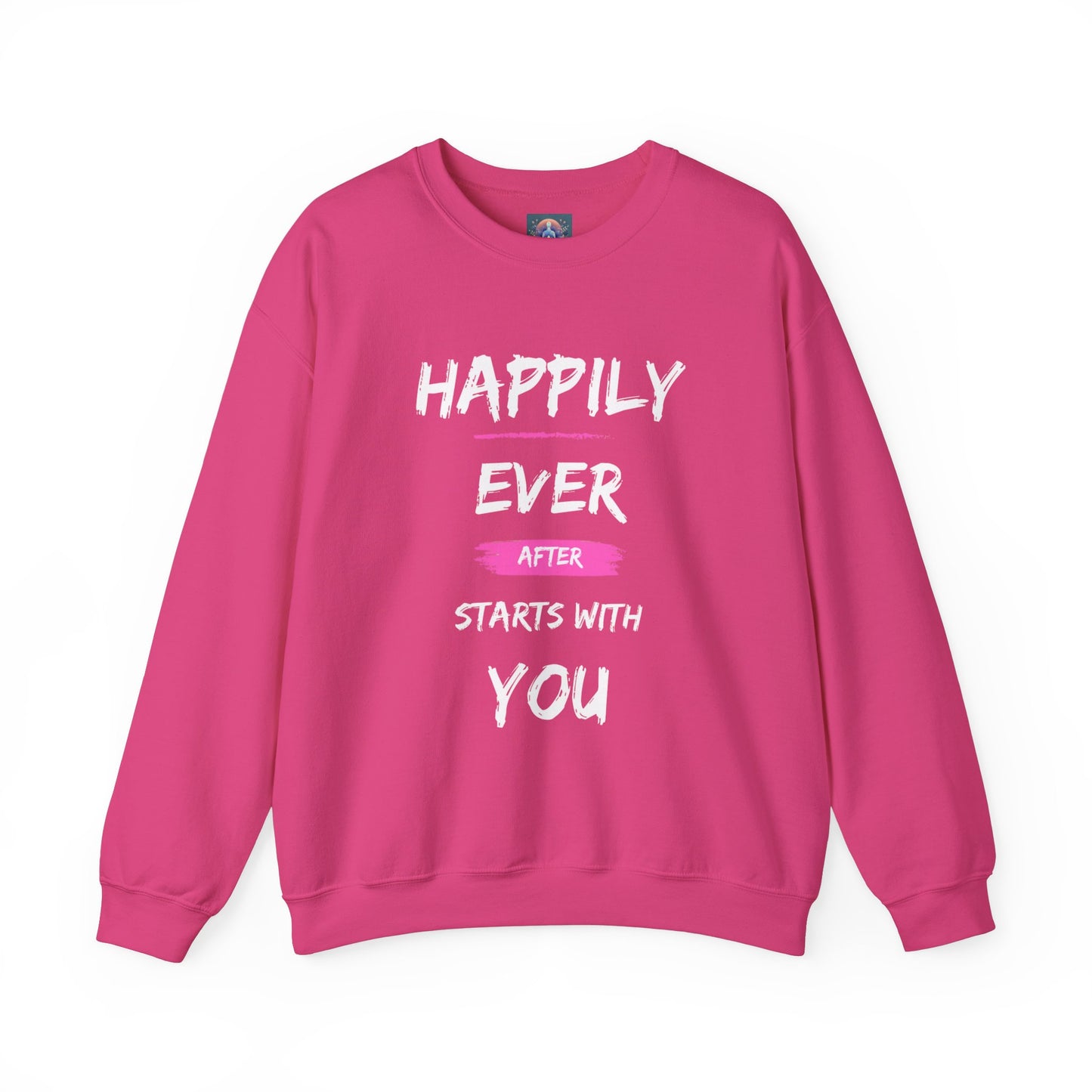 Happily Ever After Starts with You – Cozy Crewneck Sweatshirt 💖