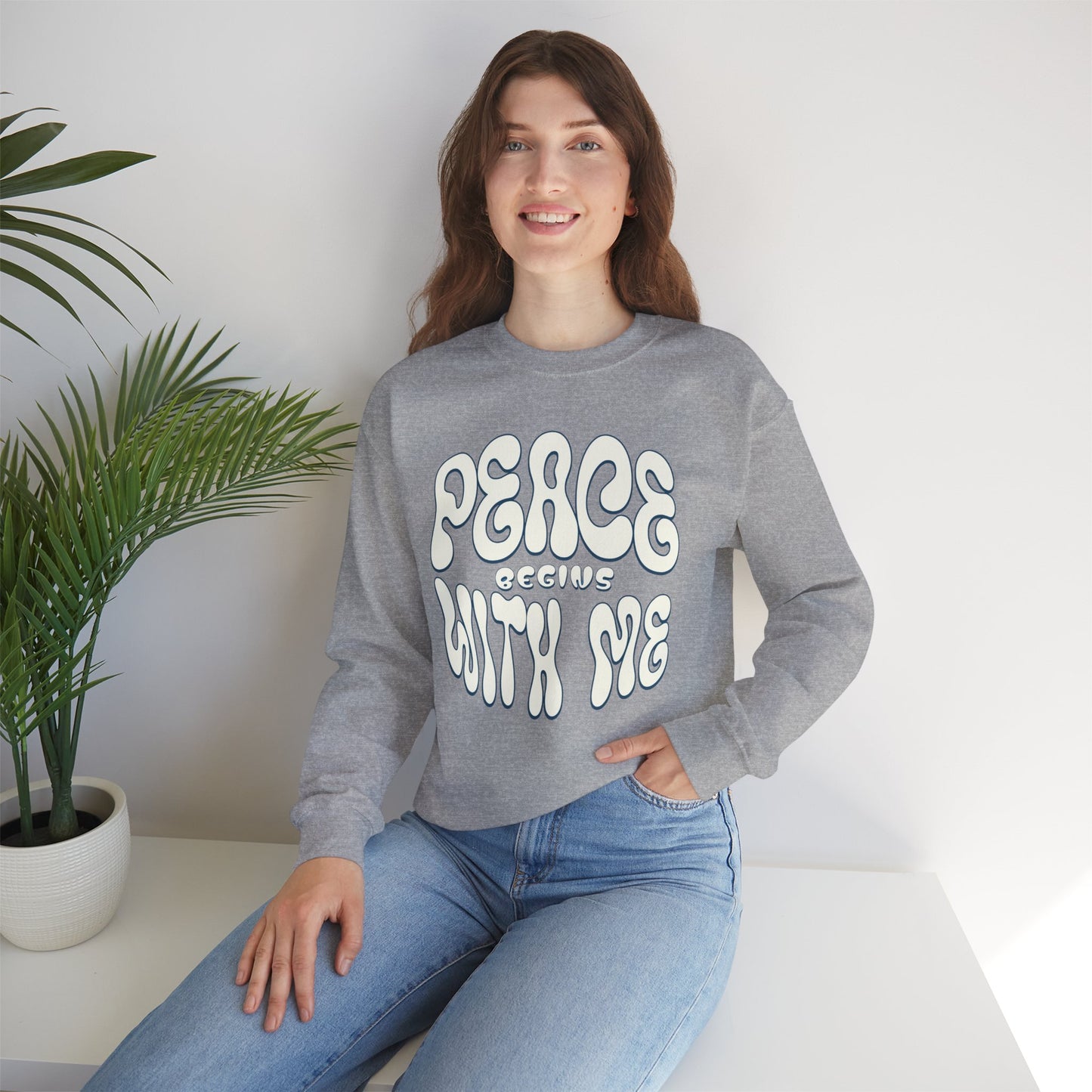 Peace Begins with Me Sweatshirt