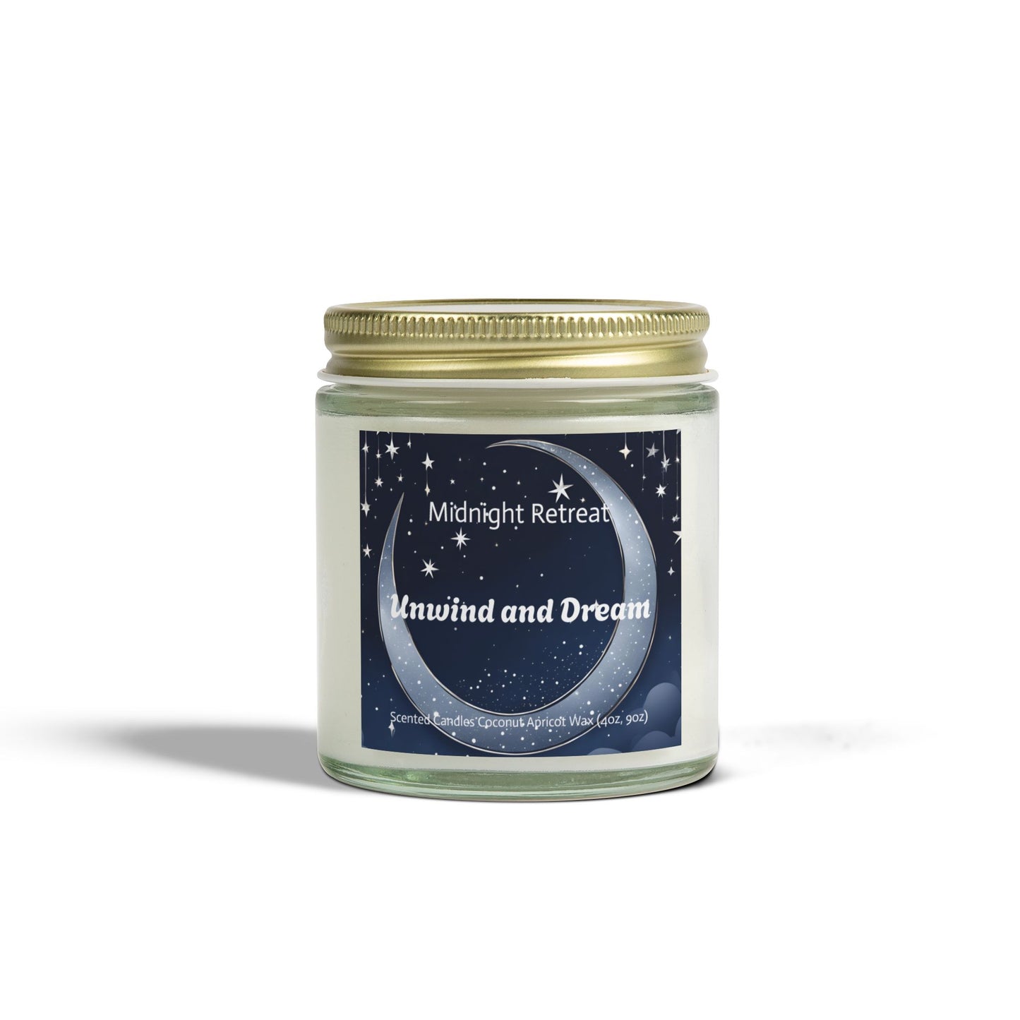 Midnight Retreat β Unwind & Dream Scented Soy Candle πβ¨