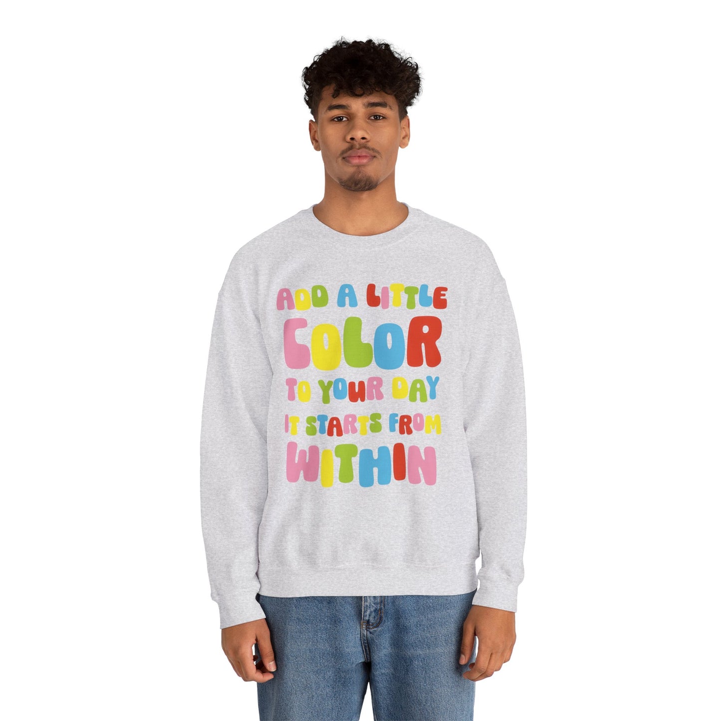 Colorful Unisex Sweatshirt - Add a Little Color to Your Day