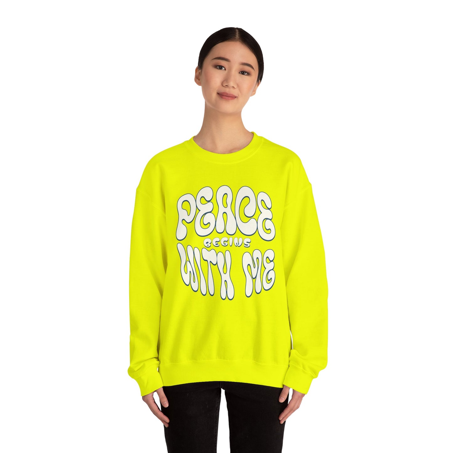 Peace Begins with Me Sweatshirt