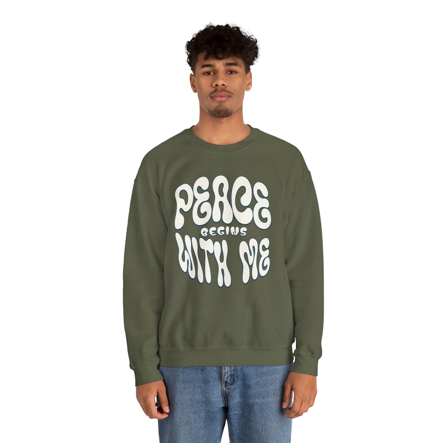 Peace Begins with Me Sweatshirt
