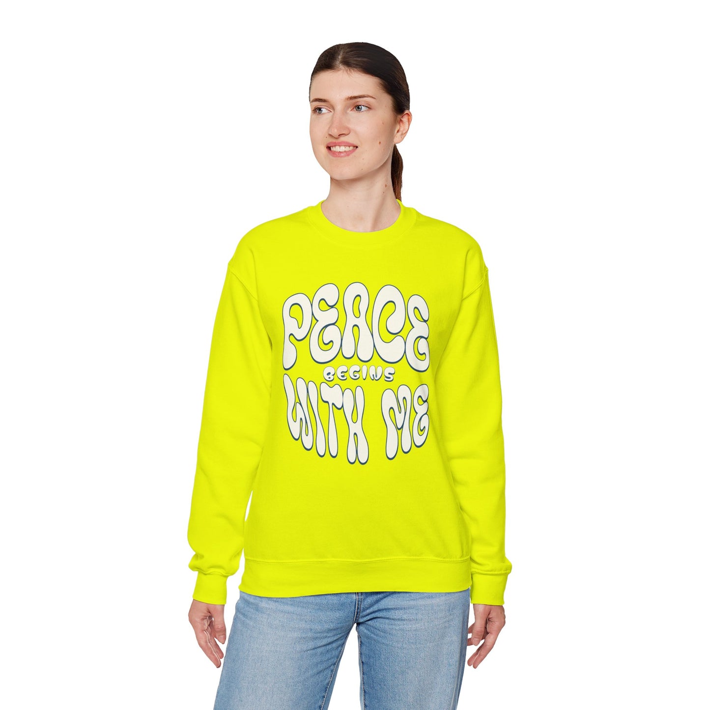 Peace Begins with Me Sweatshirt