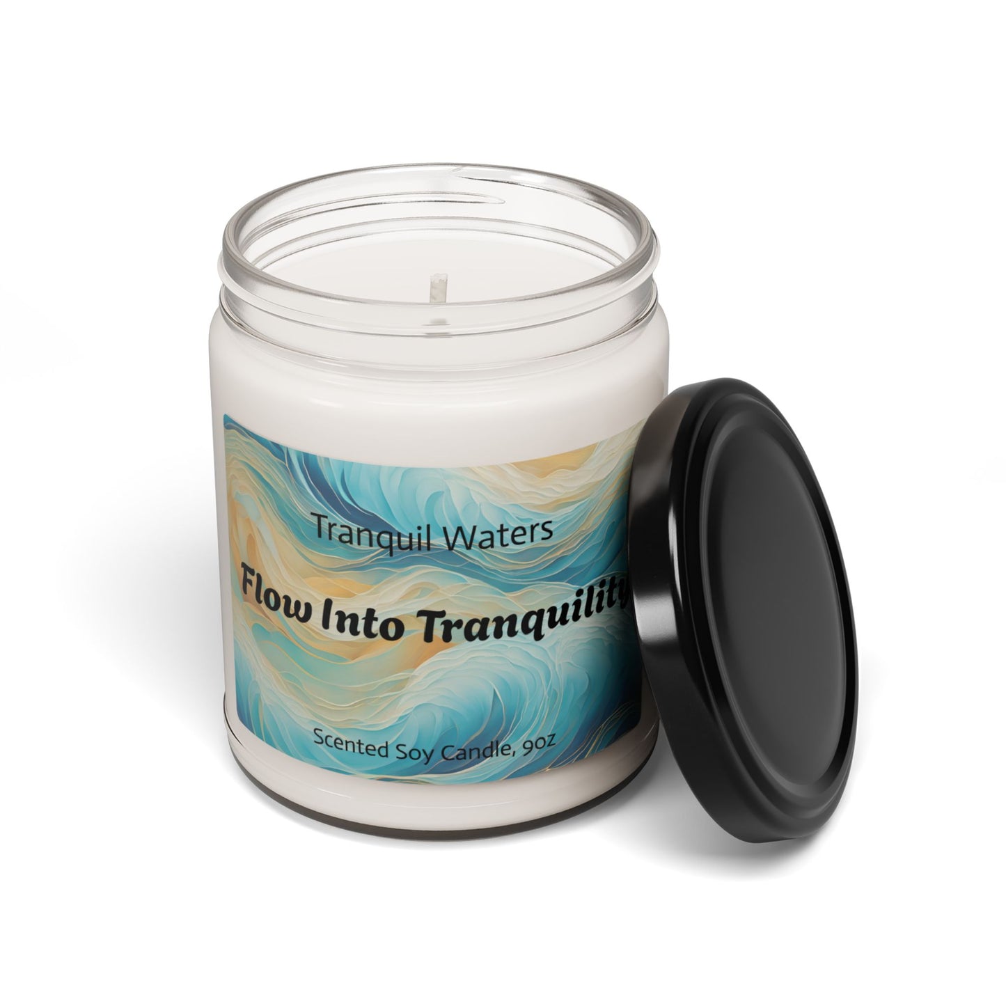 Tranquil Waters – Flow Into Tranquility | Scented Soy Candle, 9oz