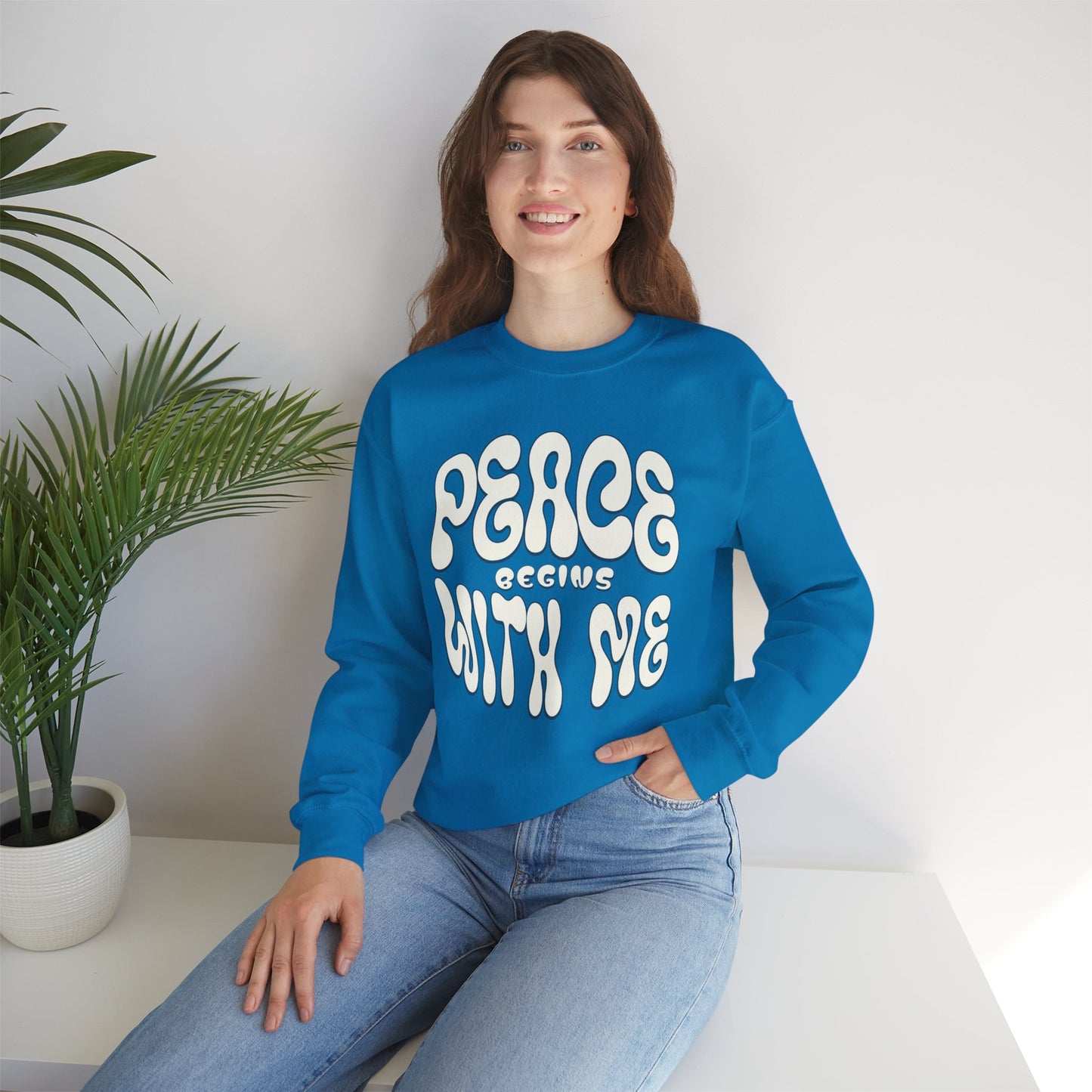 Peace Begins with Me Sweatshirt