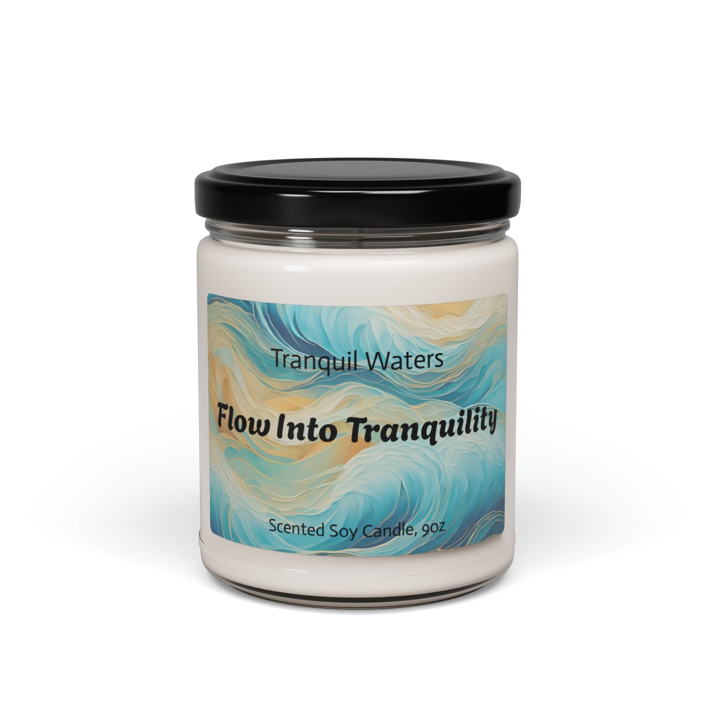 Tranquil Waters – Flow Into Tranquility | Scented Soy Candle, 9oz