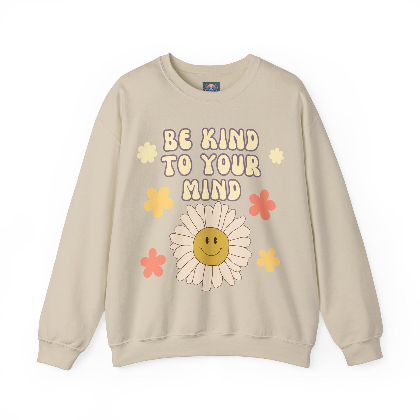 Crewneck Sweatshirt 'Be kind to your mind'