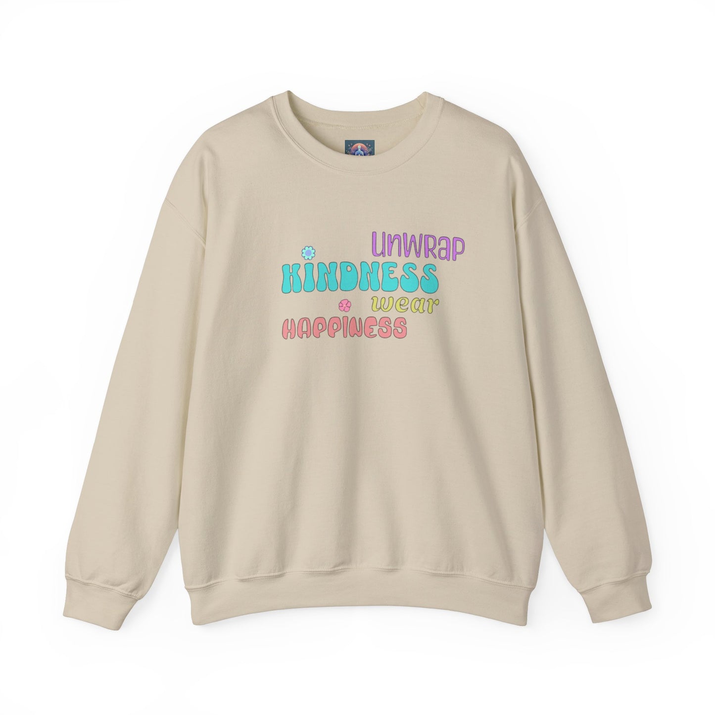 π Unwrap Kindness, Wear Happiness π Cozy Unisex Crewneck Sweatshirt
