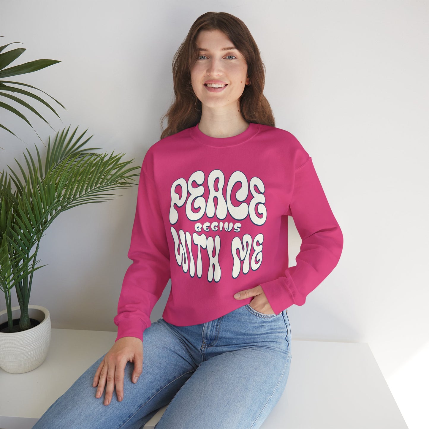 Peace Begins with Me Sweatshirt