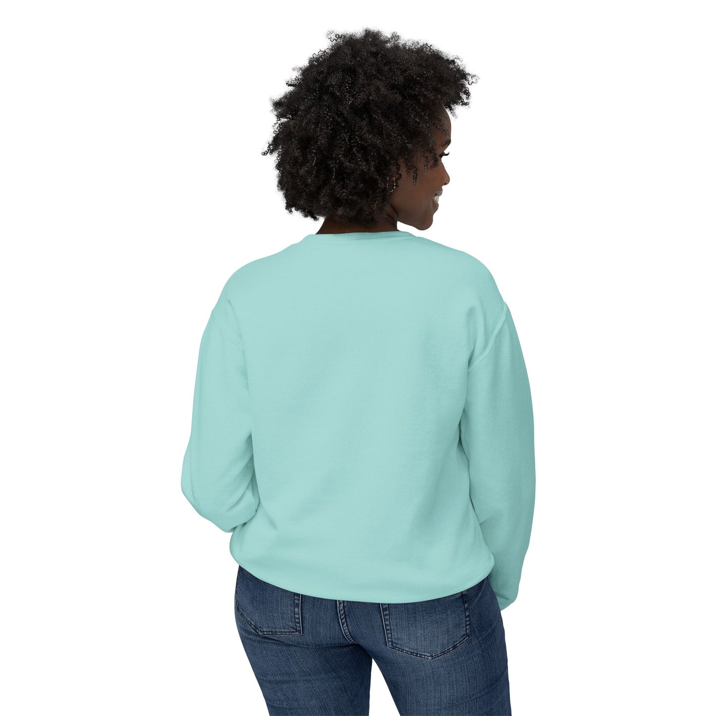 Lightweight Crewneck Sweatshirt: Be the Light in Someone's Day