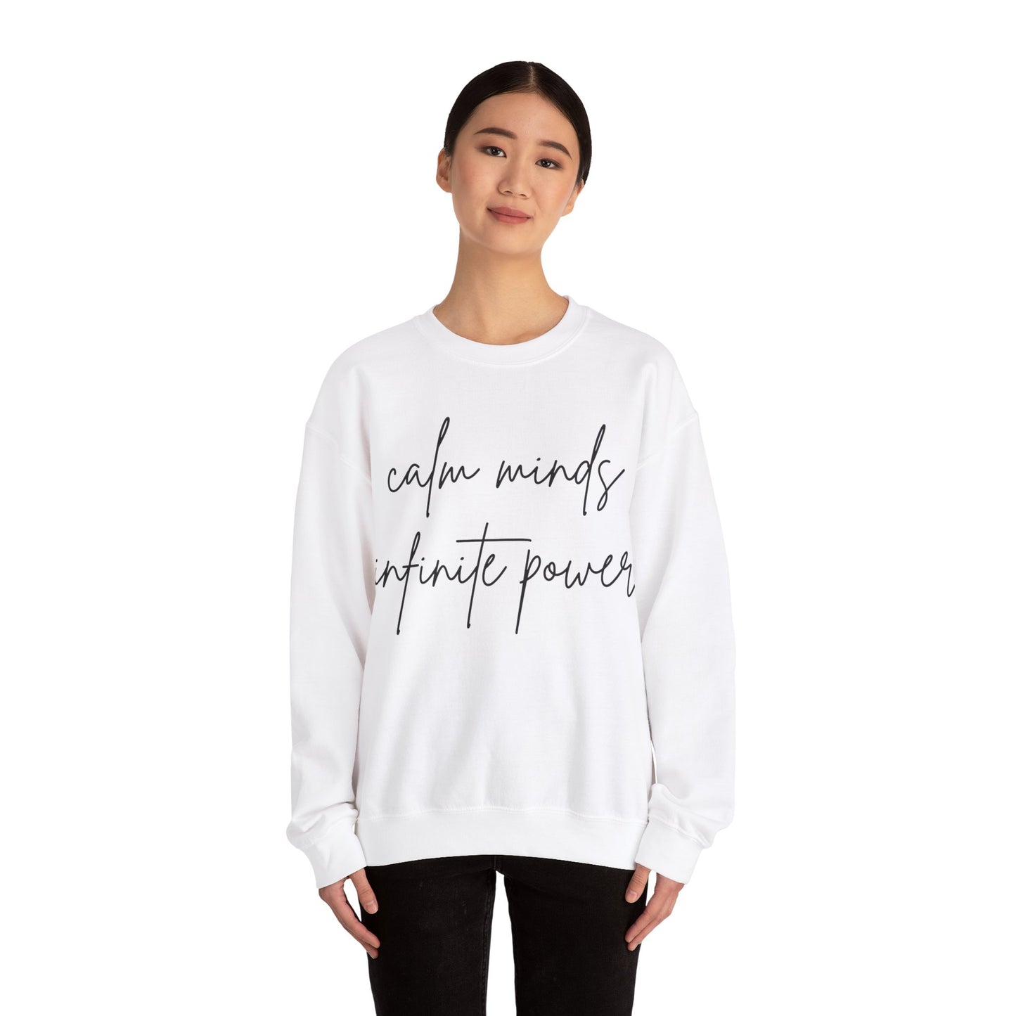 Powerful Unisex Crewneck Sweatshirt - Infinite Power Design