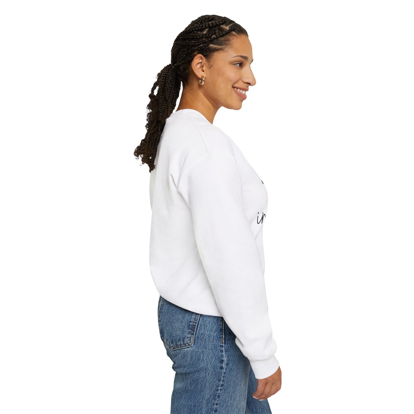 Powerful Unisex Crewneck Sweatshirt - Infinite Power Design
