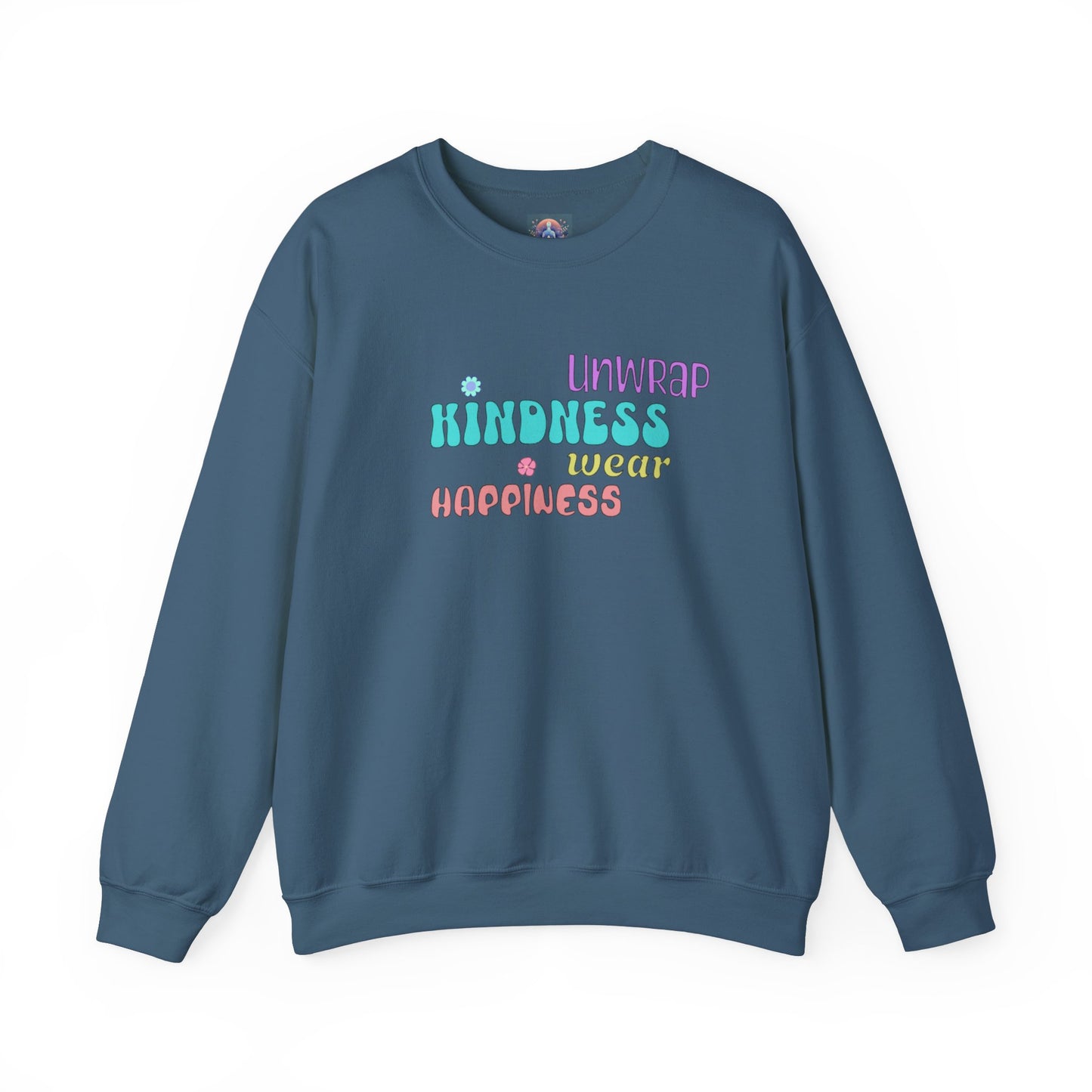 π Unwrap Kindness, Wear Happiness π Cozy Unisex Crewneck Sweatshirt