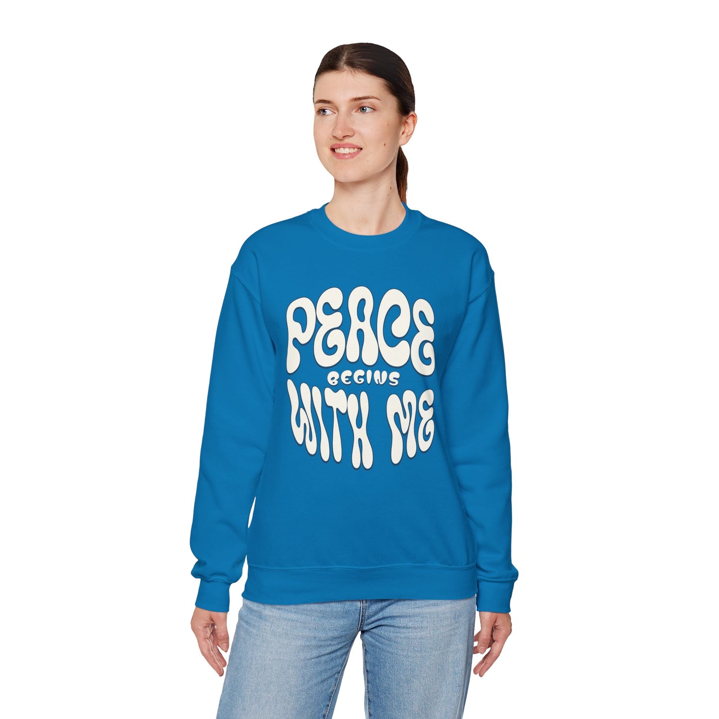 Peace Begins with Me Sweatshirt