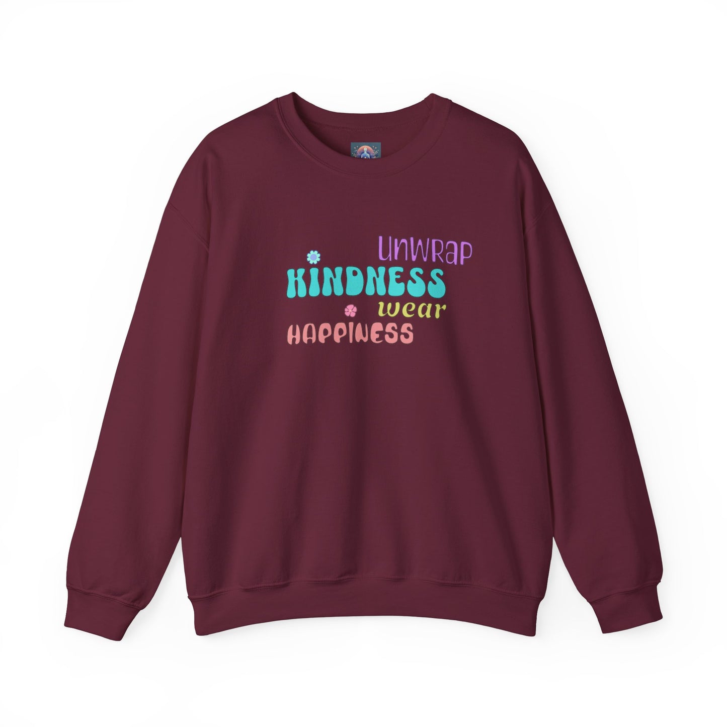 π Unwrap Kindness, Wear Happiness π Cozy Unisex Crewneck Sweatshirt