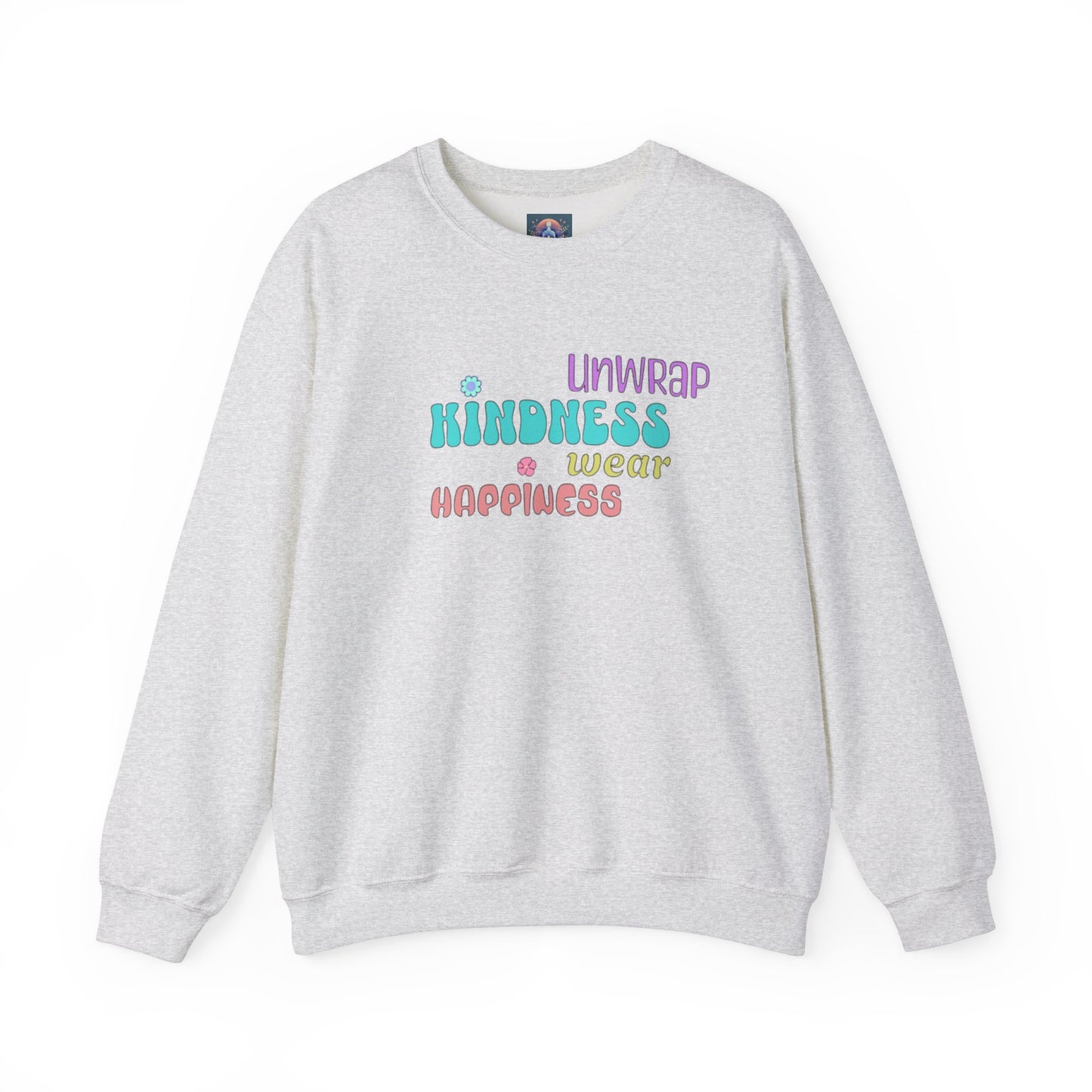 π Unwrap Kindness, Wear Happiness π Cozy Unisex Crewneck Sweatshirt