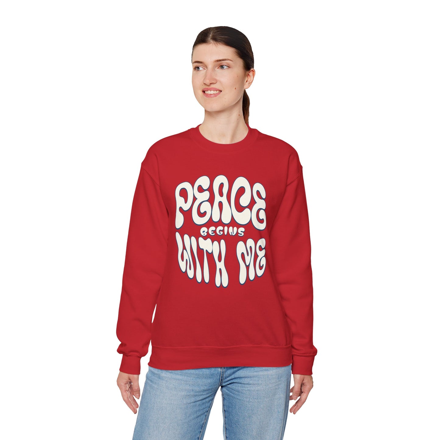 Peace Begins with Me Sweatshirt