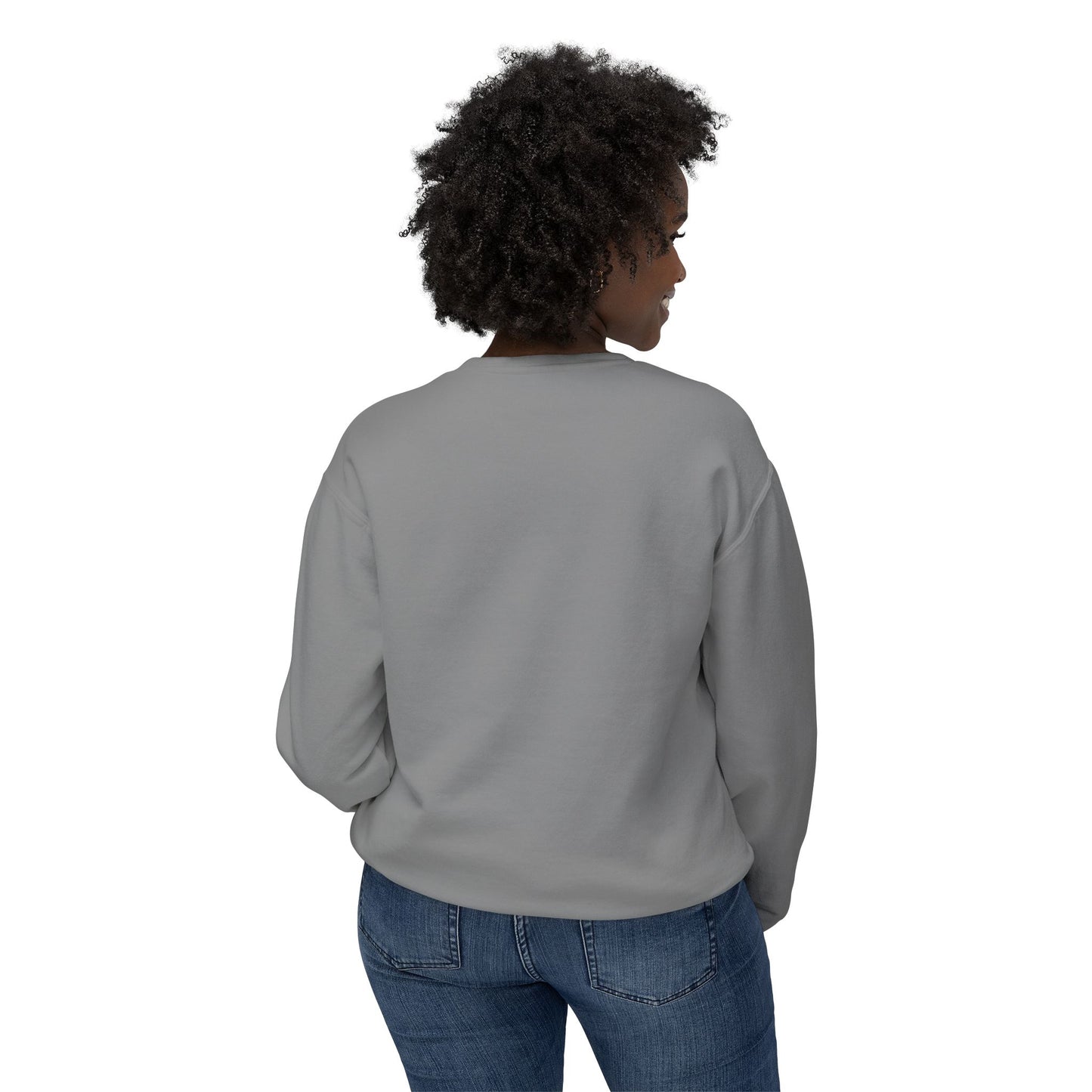 Lightweight Crewneck Sweatshirt: Be the Light in Someone's Day