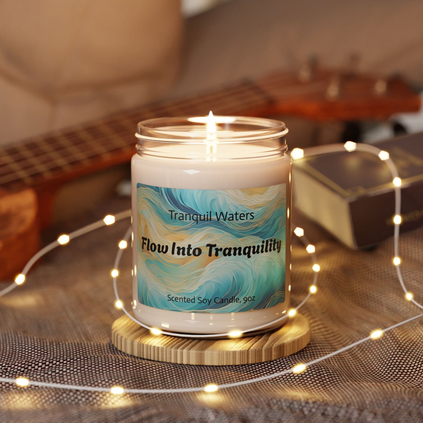 Tranquil Waters – Flow Into Tranquility | Scented Soy Candle, 9oz