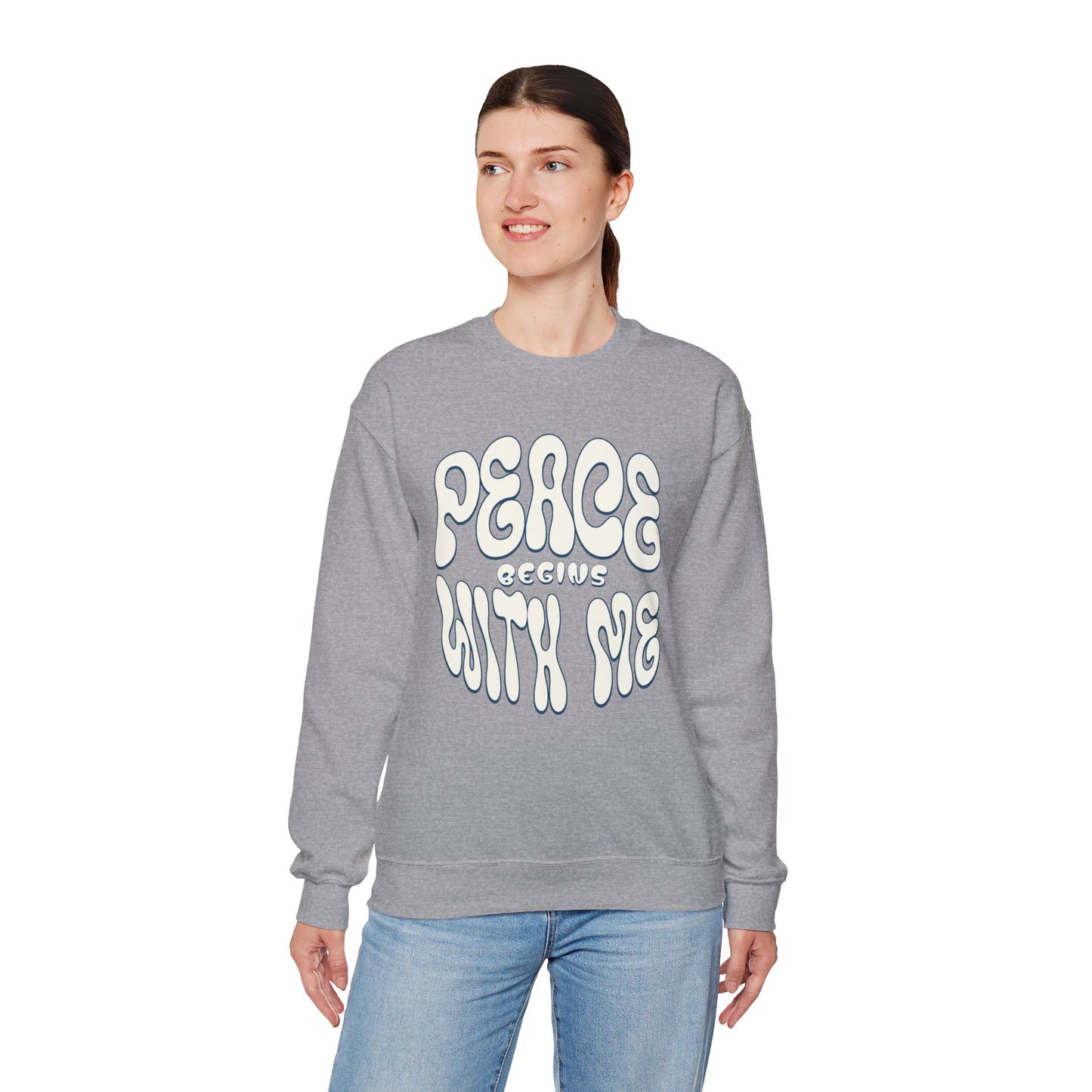 Peace Begins with Me Sweatshirt