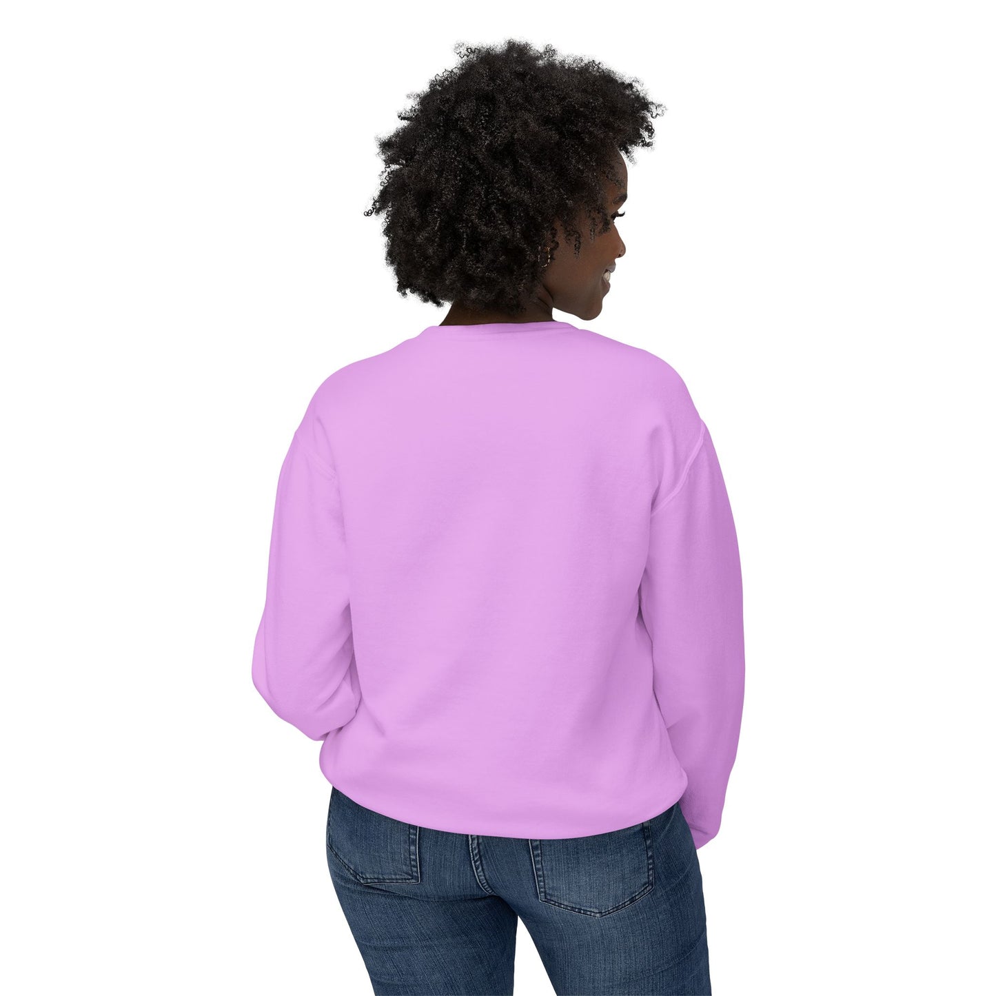 Lightweight Crewneck Sweatshirt: Be the Light in Someone's Day