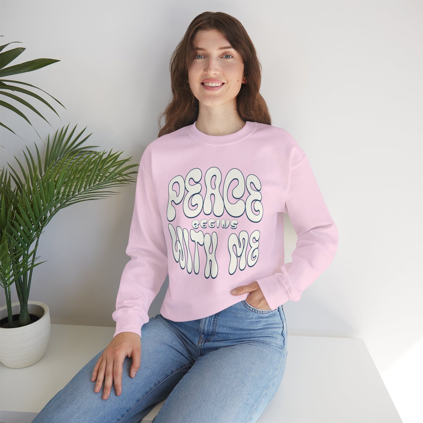 Peace Begins with Me Sweatshirt