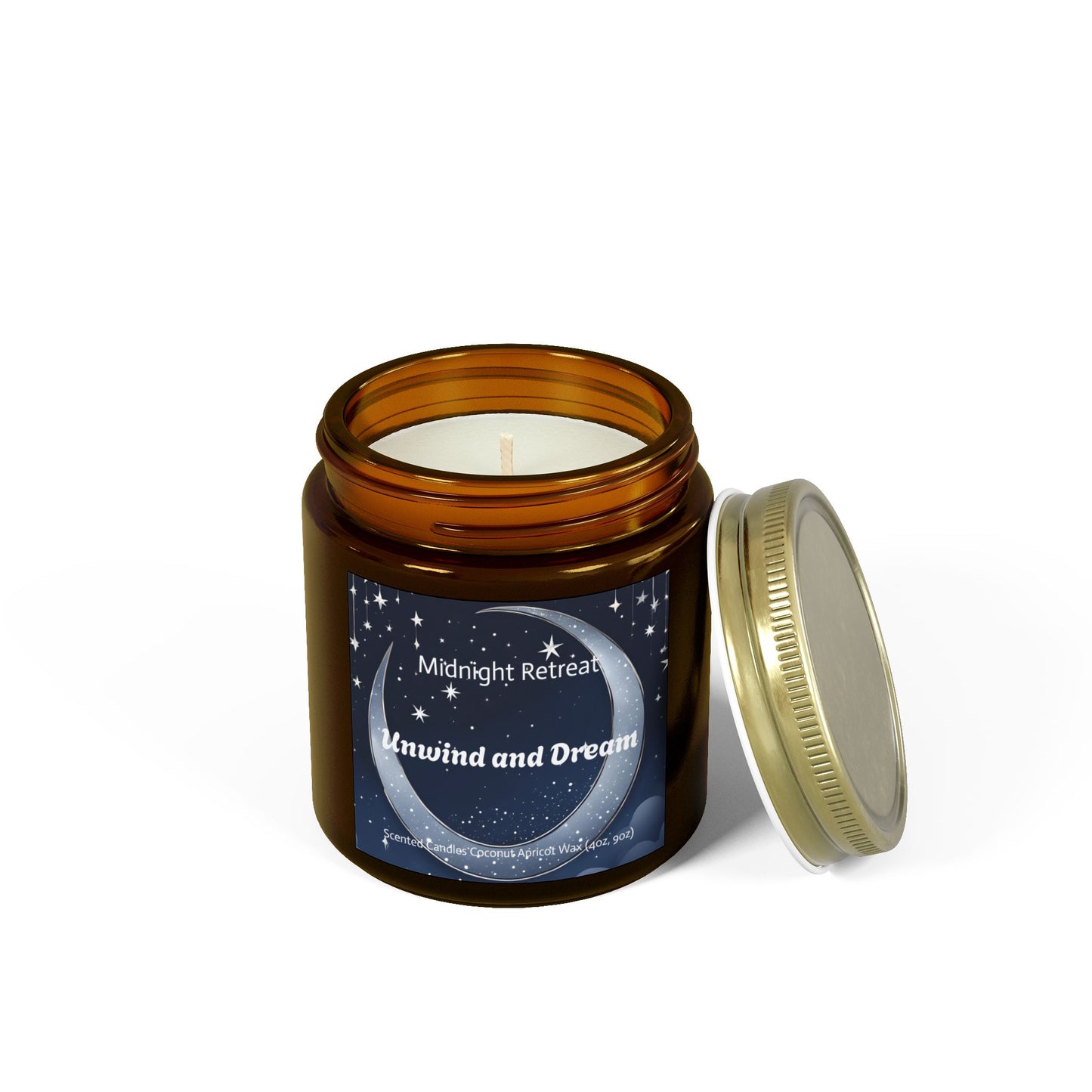 Midnight Retreat β Unwind & Dream Scented Soy Candle πβ¨