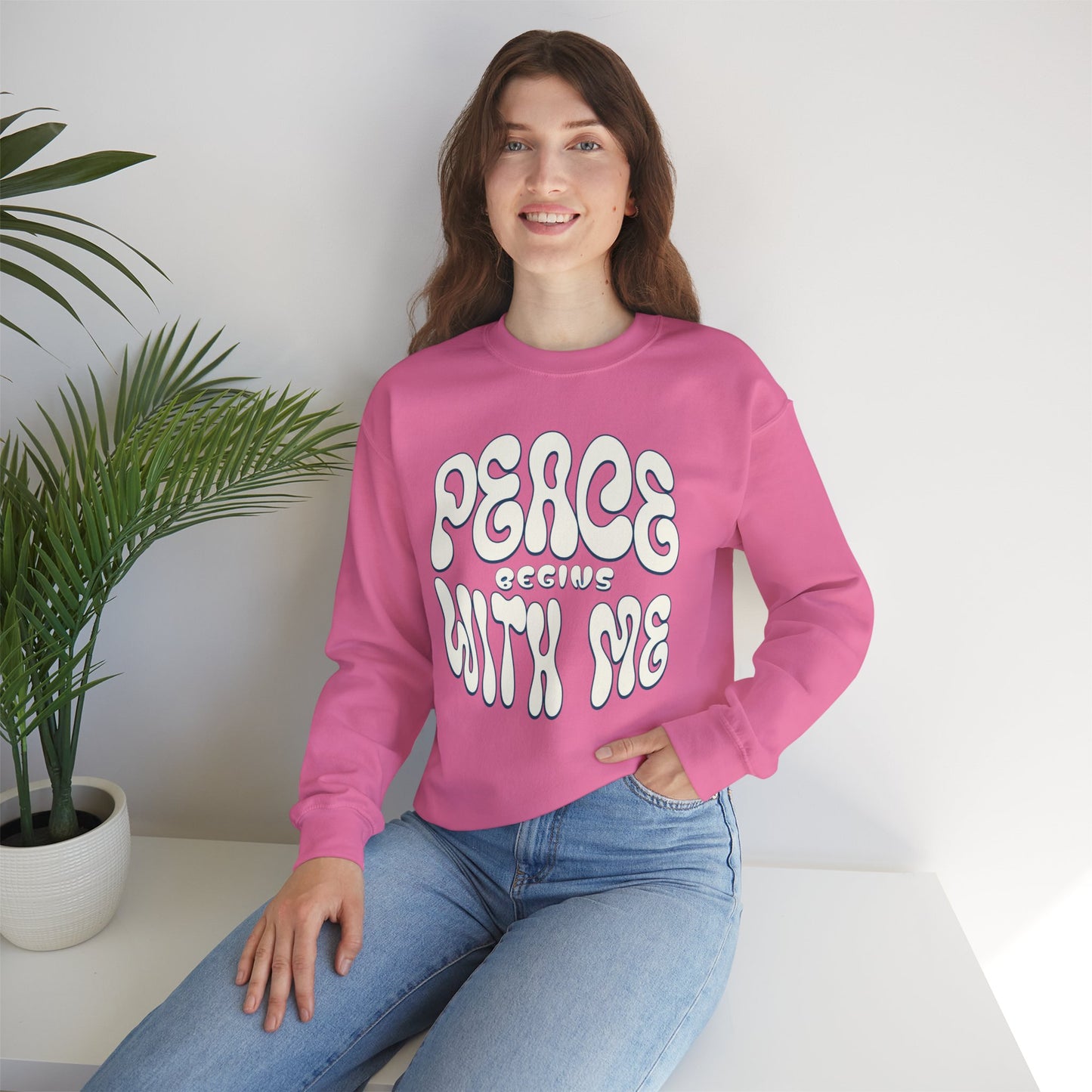 Peace Begins with Me Sweatshirt