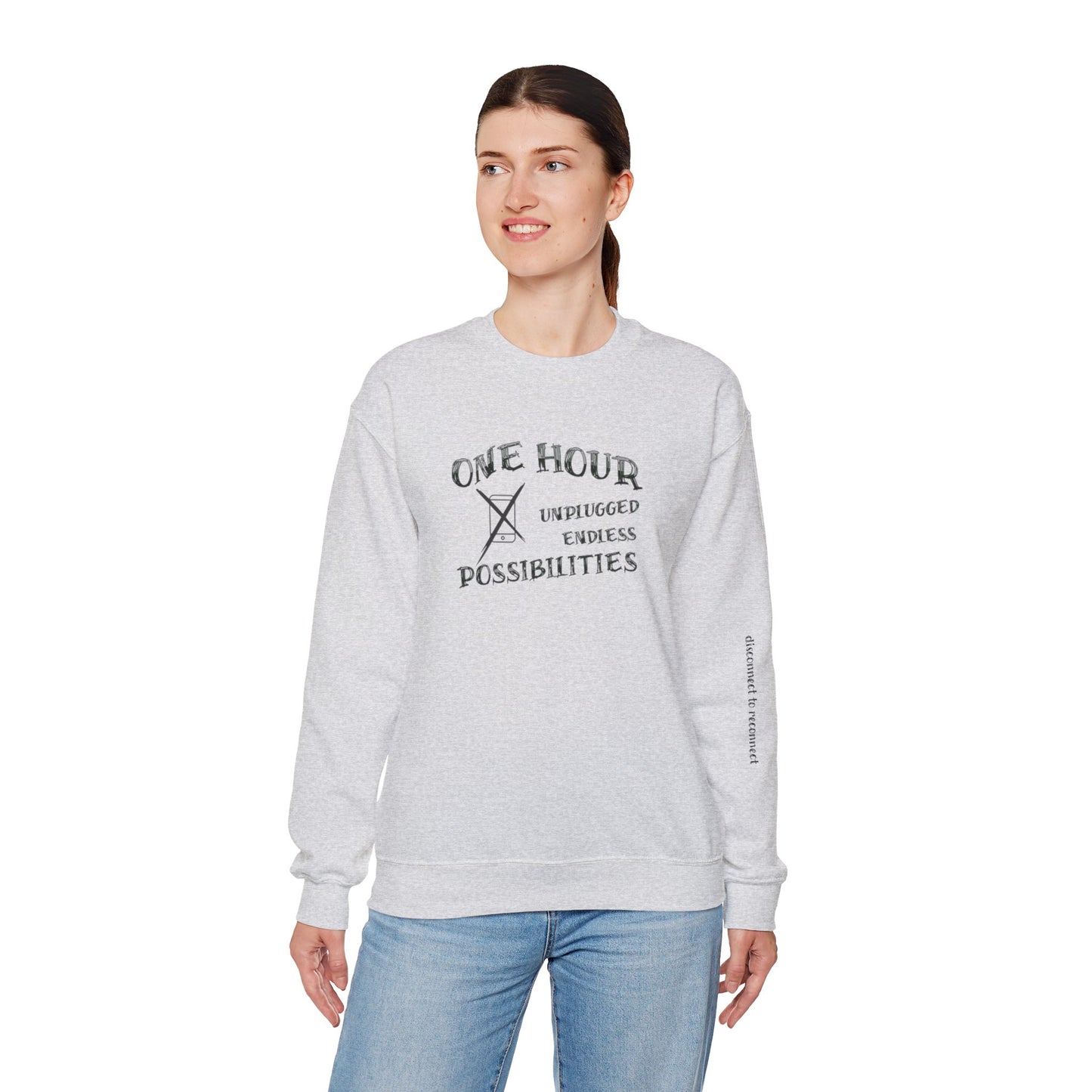 Disconnect to Reconnect β Mindfulness Sweatshirt π΅β¨