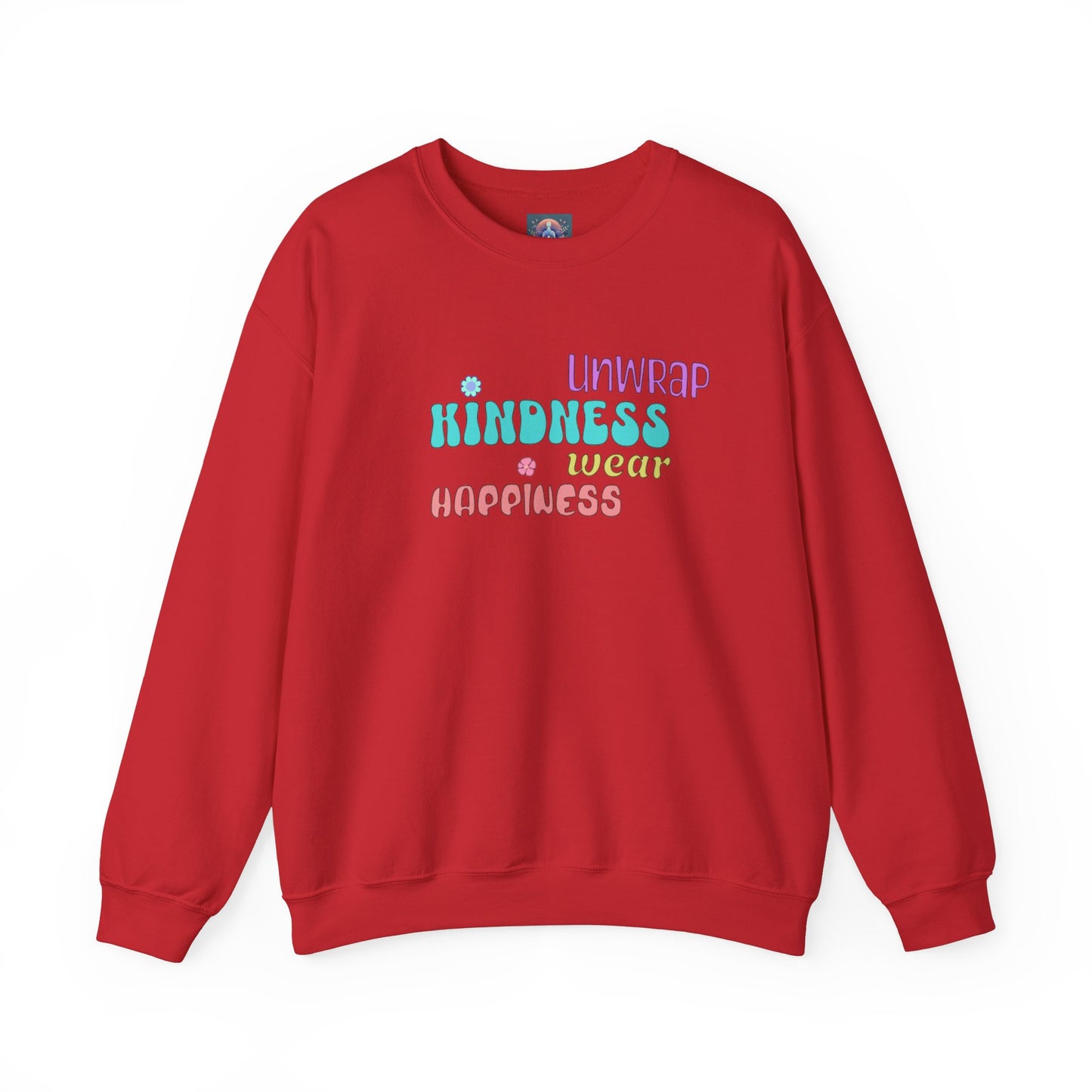 π Unwrap Kindness, Wear Happiness π Cozy Unisex Crewneck Sweatshirt