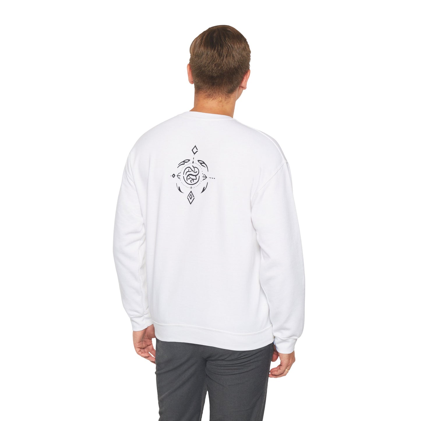 Powerful Unisex Crewneck Sweatshirt - Infinite Power Design