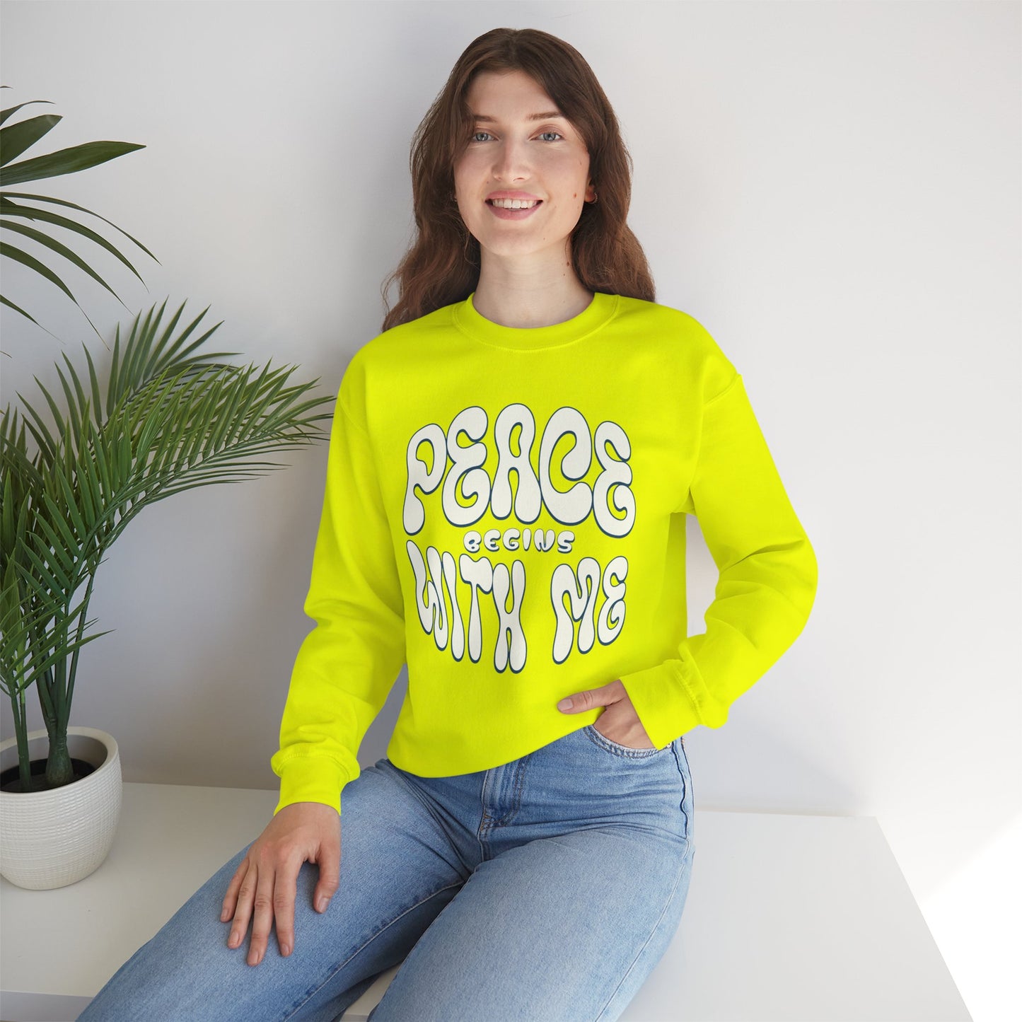 Peace Begins with Me Sweatshirt