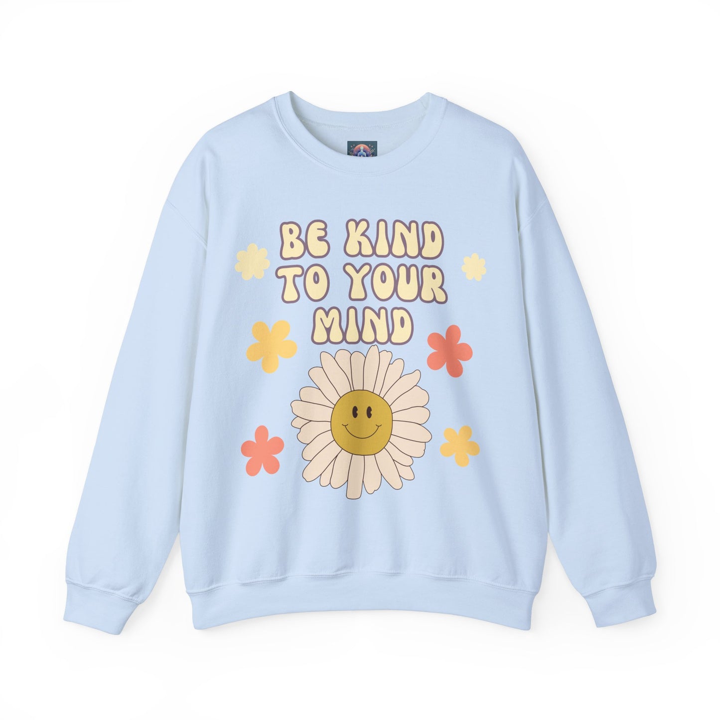 Crewneck Sweatshirt 'Be kind to your mind'