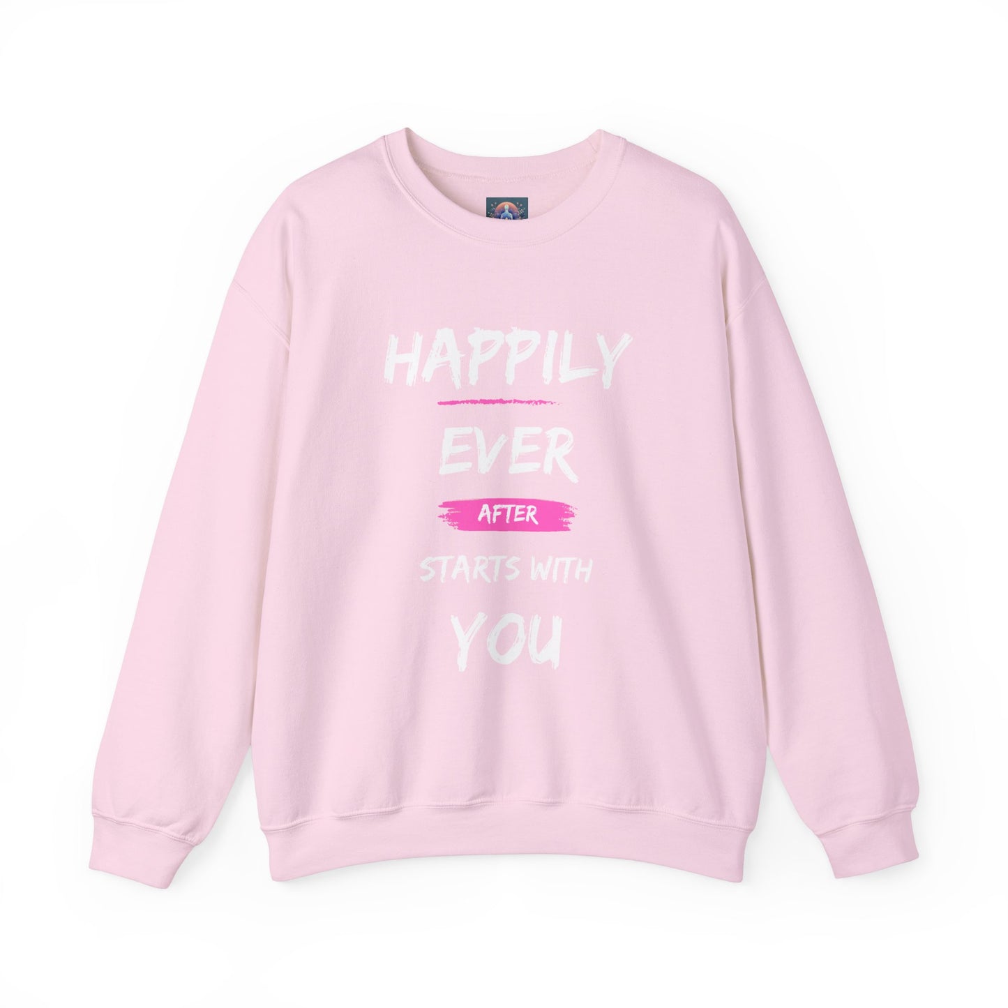 Happily Ever After Starts with You – Cozy Crewneck Sweatshirt 💖