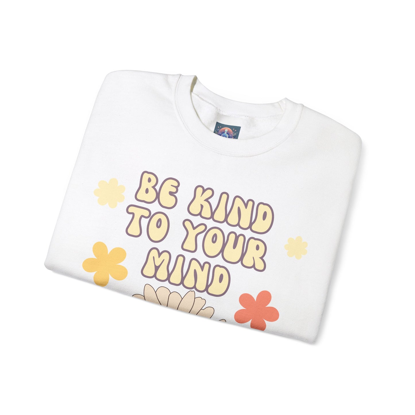 Crewneck Sweatshirt 'Be kind to your mind'