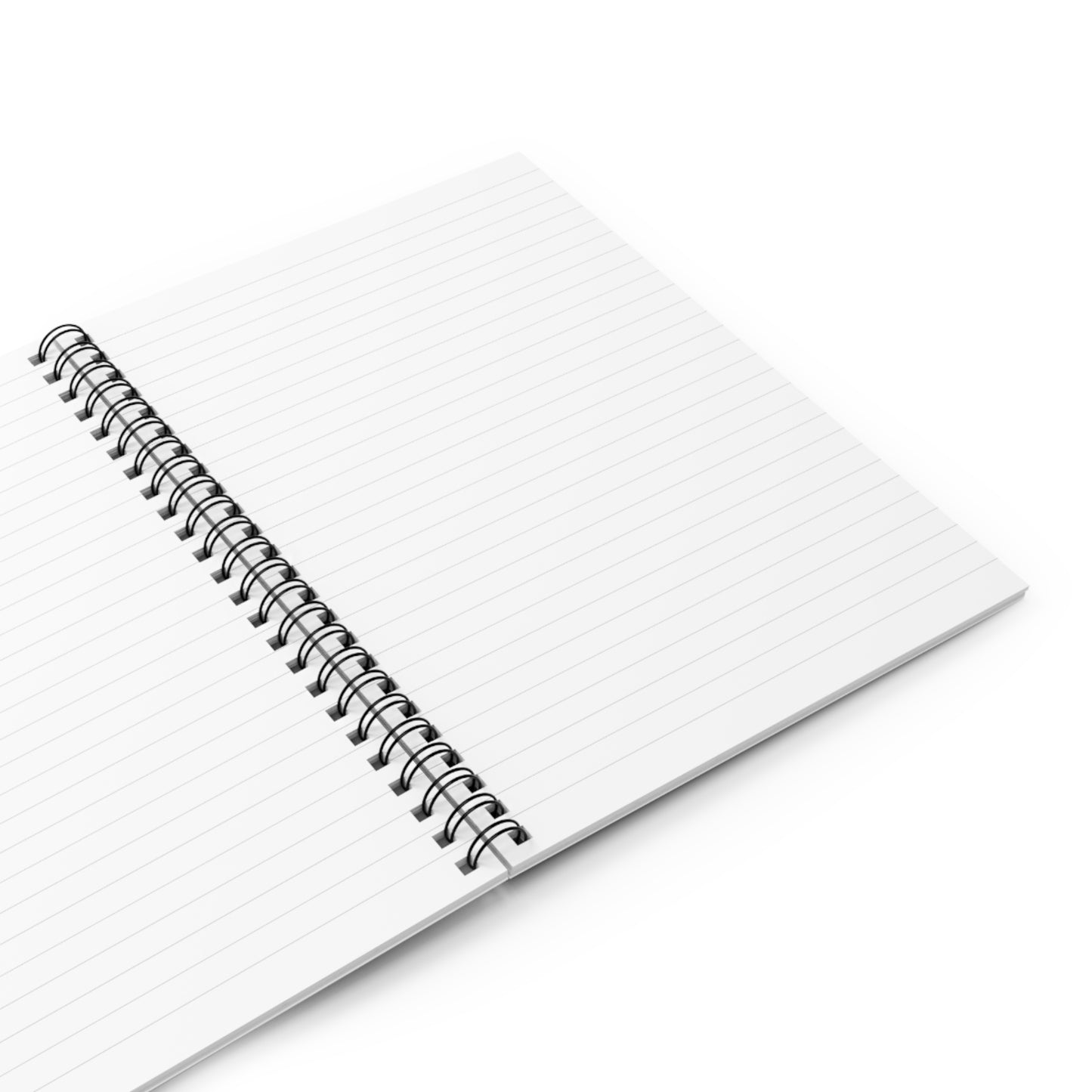 "Every End is a New Beginning – Turn the Page" Spiral Notebook