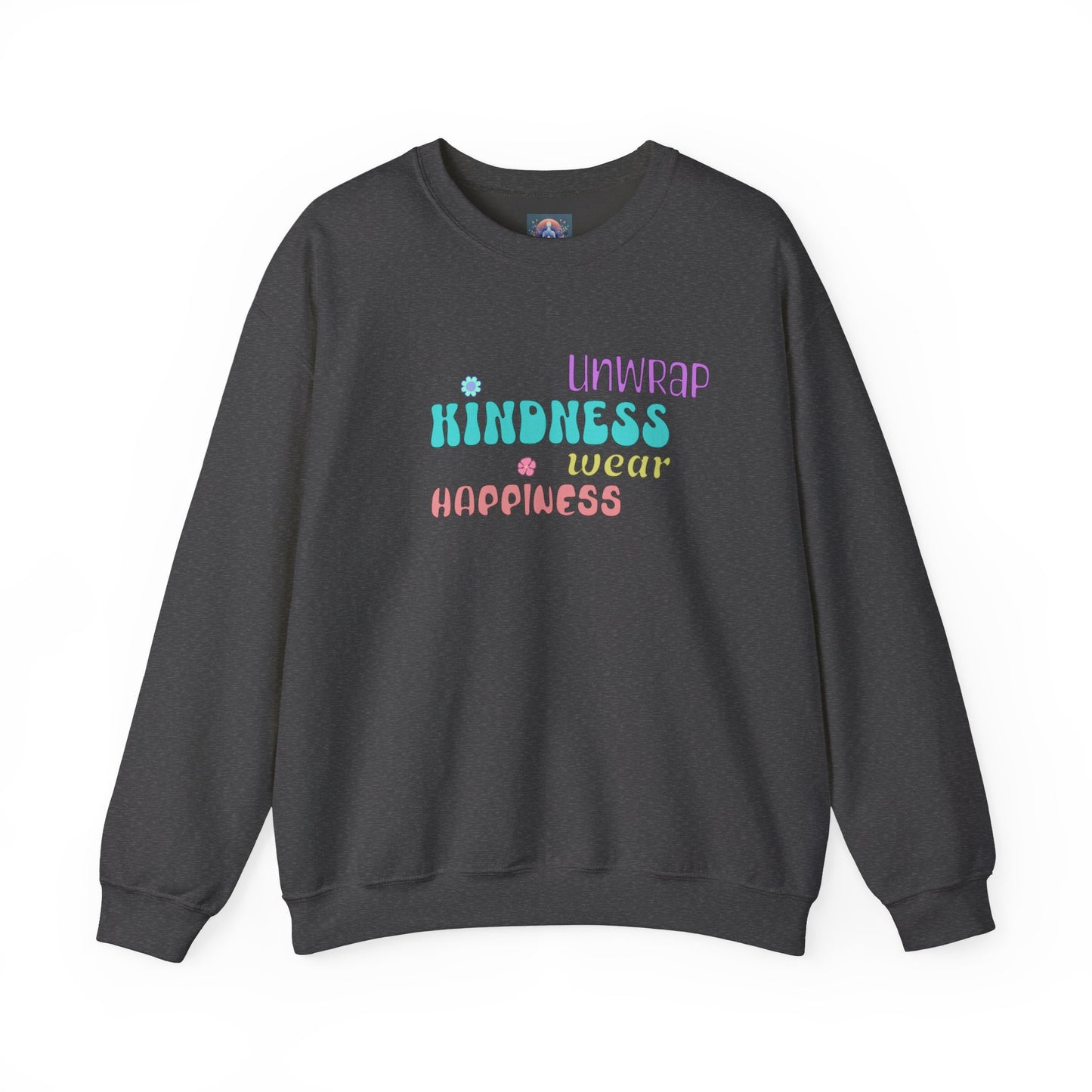 π Unwrap Kindness, Wear Happiness π Cozy Unisex Crewneck Sweatshirt