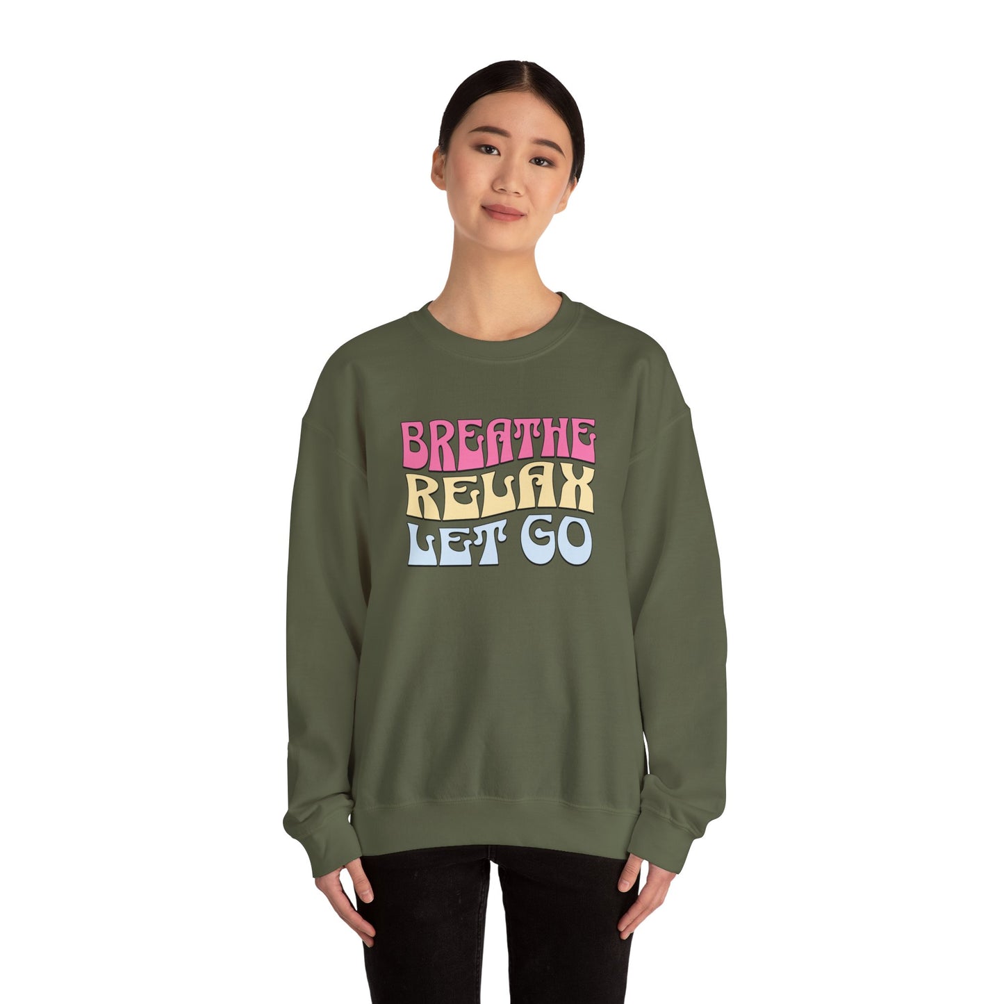 Relaxing Breathe Unisex Sweatshirt