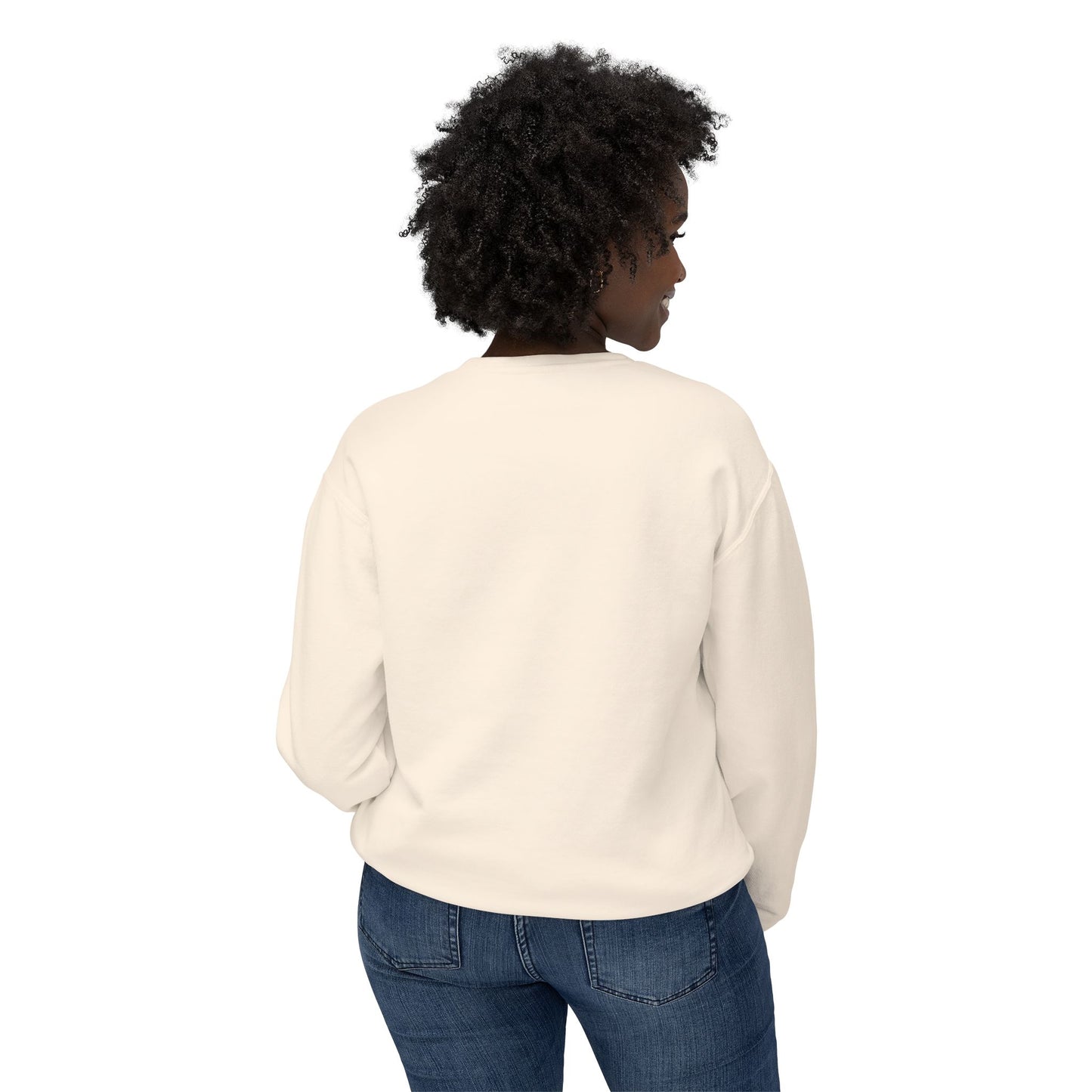Lightweight Crewneck Sweatshirt: Be the Light in Someone's Day
