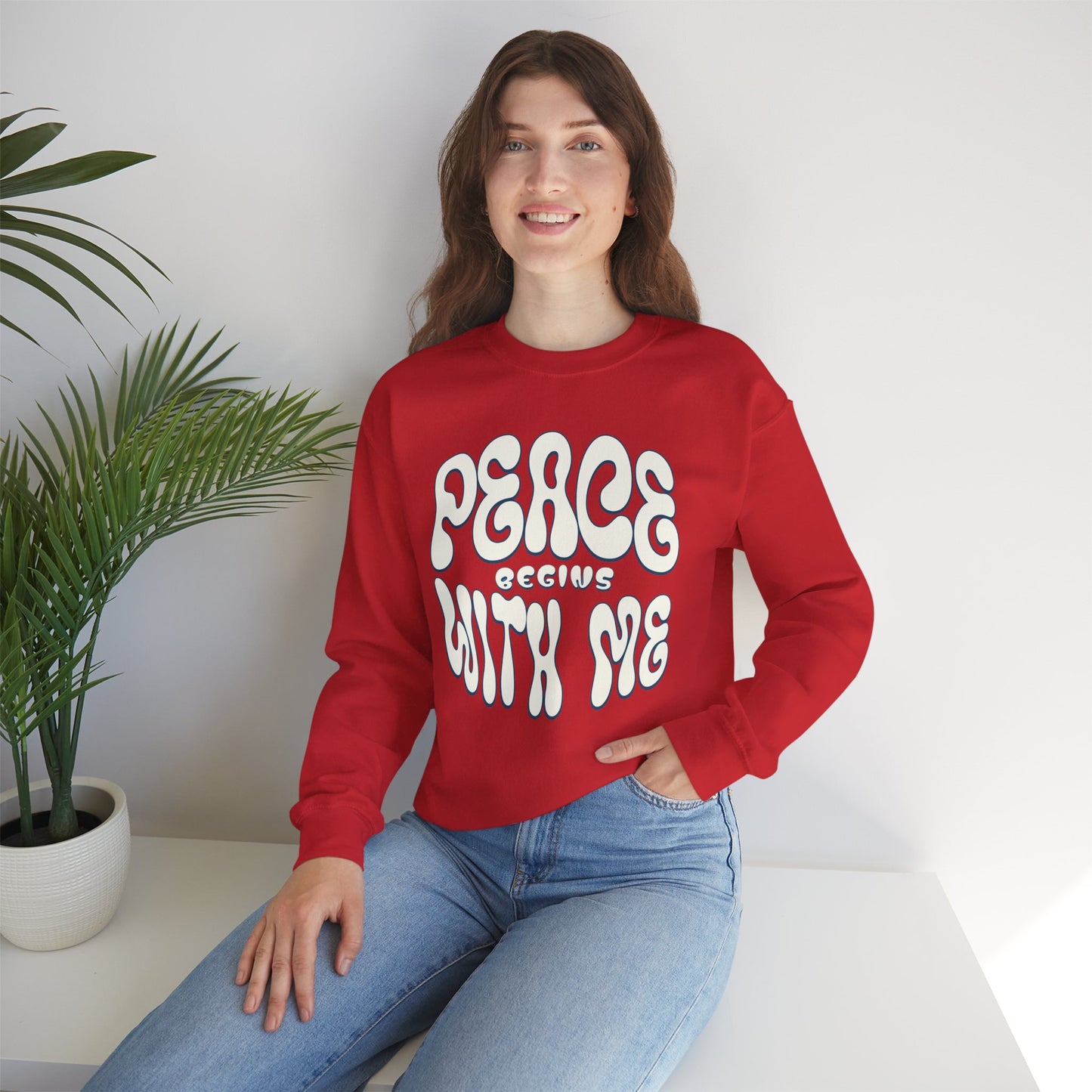 Peace Begins with Me Sweatshirt