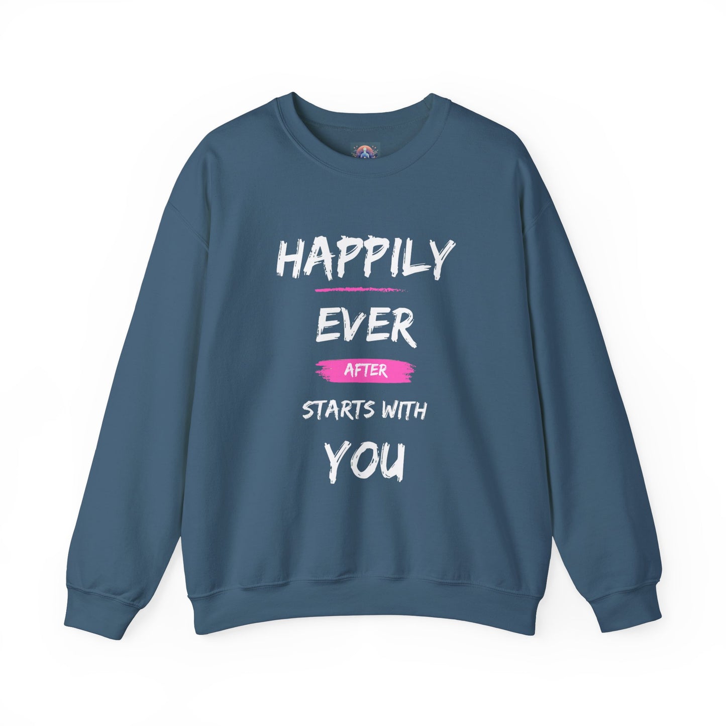 Happily Ever After Starts with You – Cozy Crewneck Sweatshirt 💖