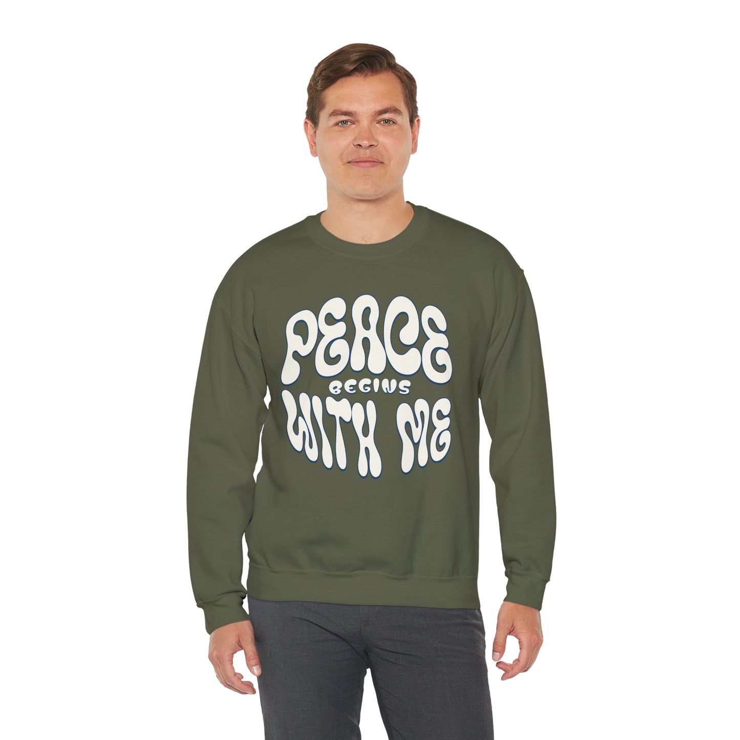 Peace Begins with Me Sweatshirt