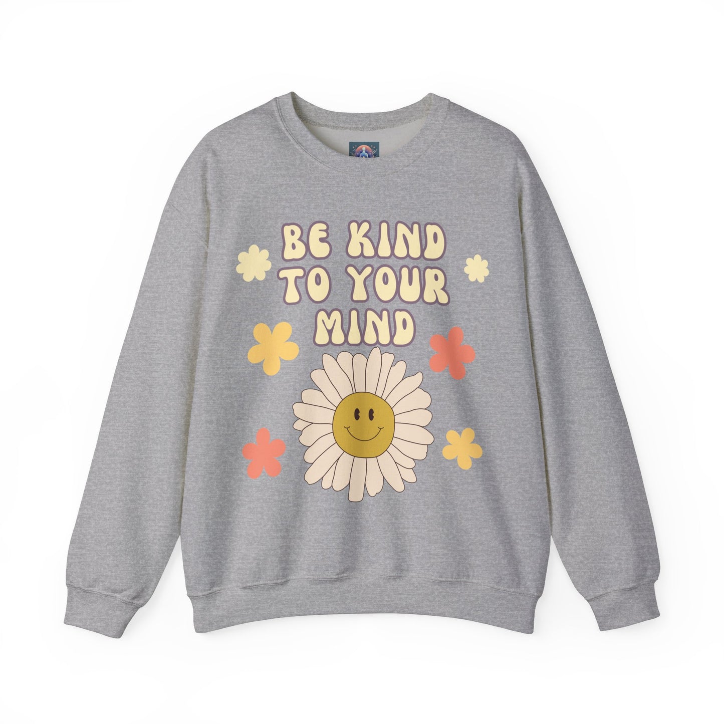 Crewneck Sweatshirt 'Be kind to your mind'