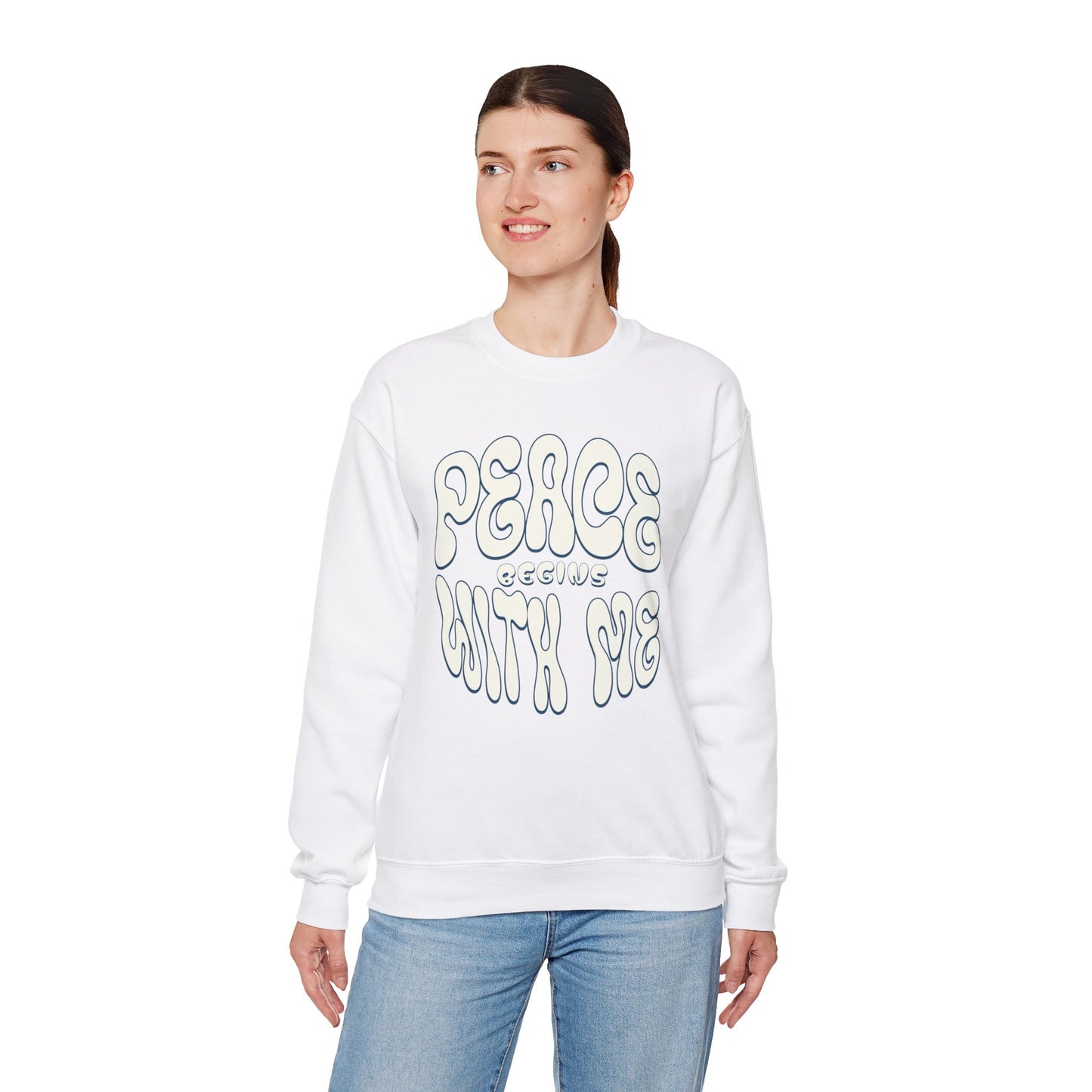 Peace Begins with Me Sweatshirt
