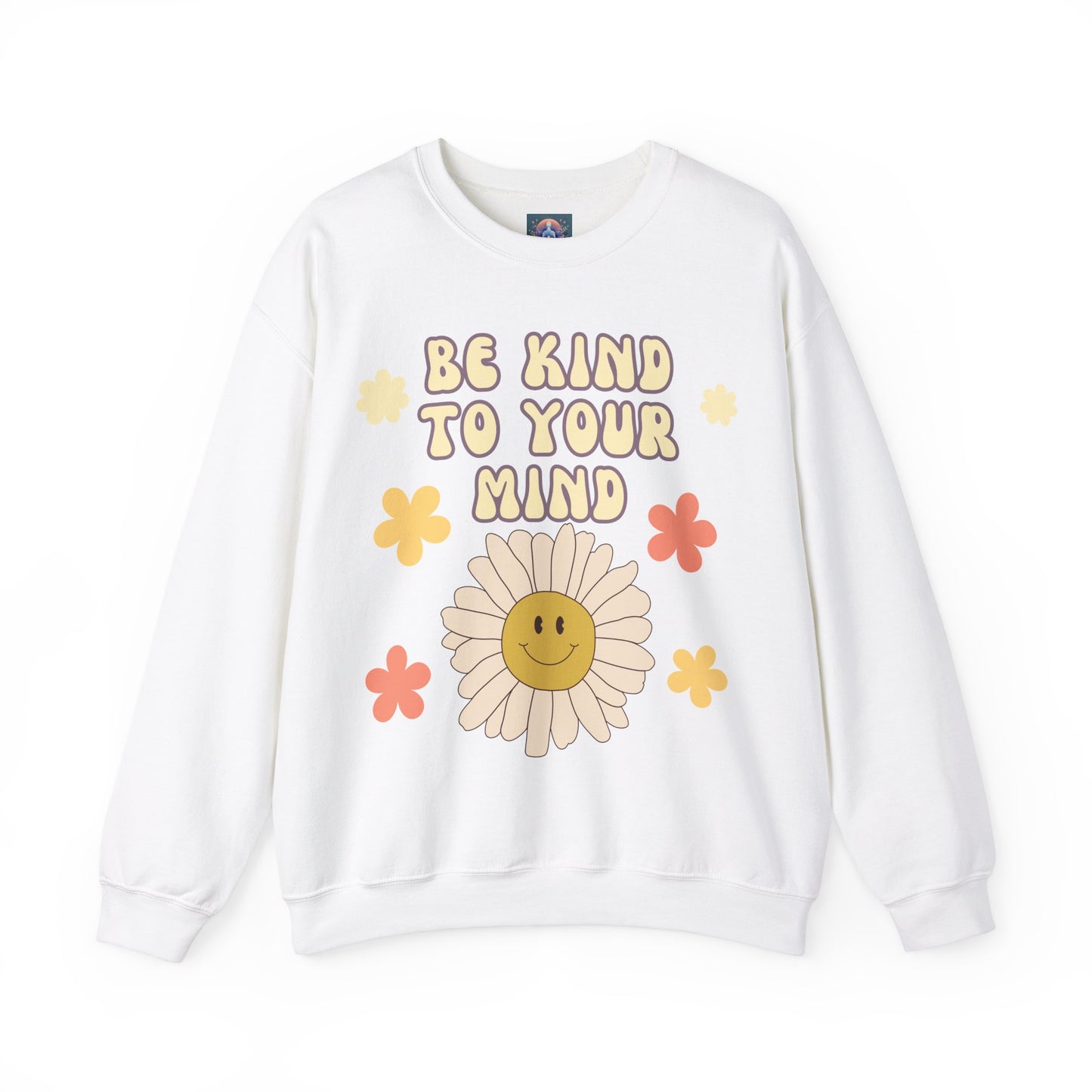 Crewneck Sweatshirt 'Be kind to your mind'