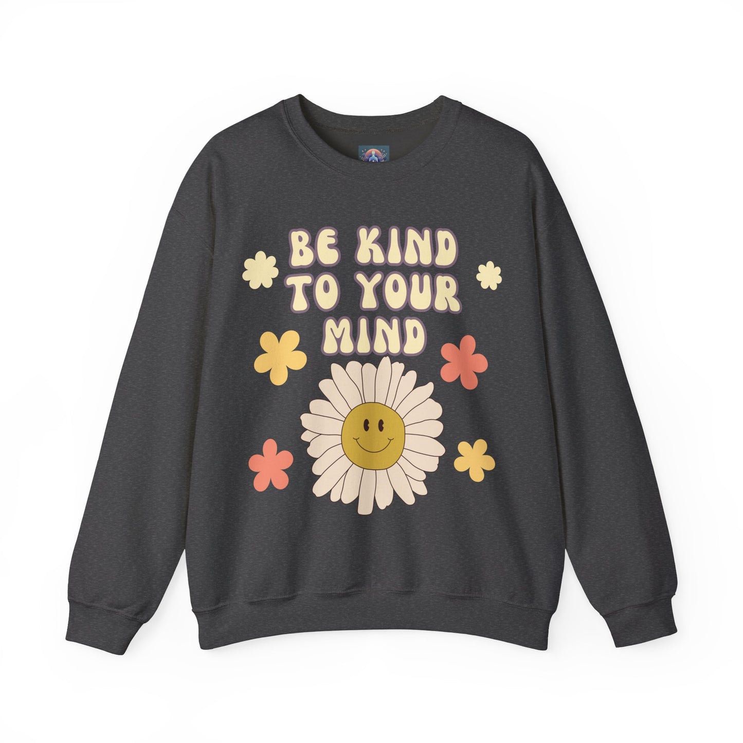 Crewneck Sweatshirt 'Be kind to your mind'